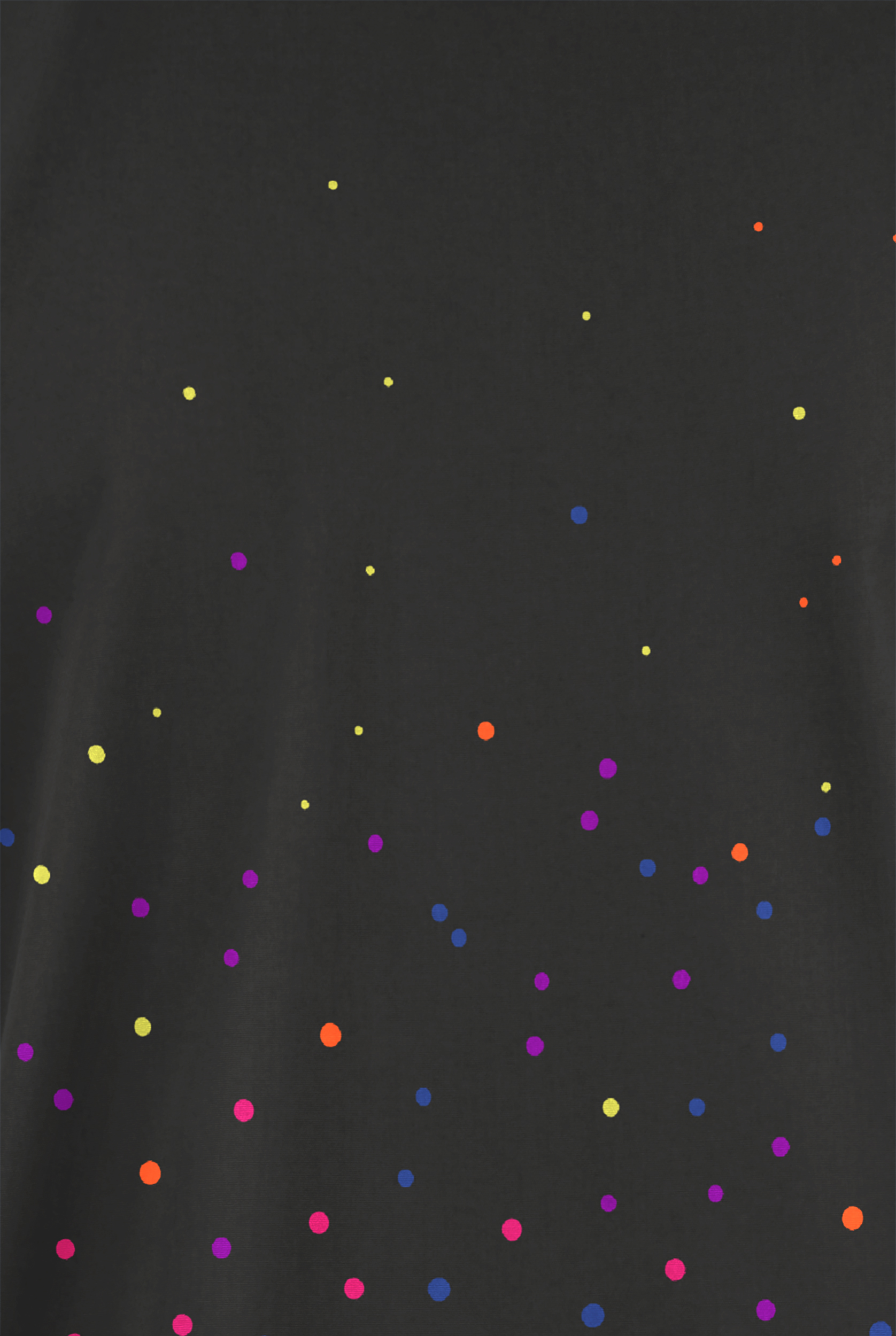 Blusa médica estampada Butter-Soft Originals Gradient Pixels Black con cuello en V y 2 bolsillos para mujer