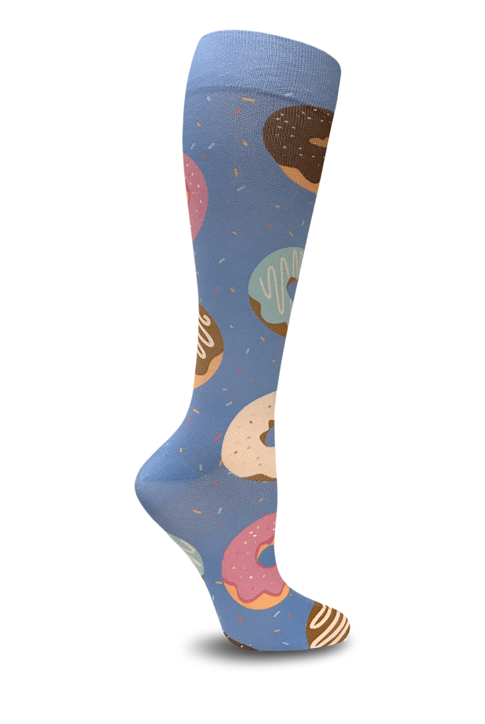 Prestige Donuts Women's Soft 15-20 mmHg Moderate Compression Socks