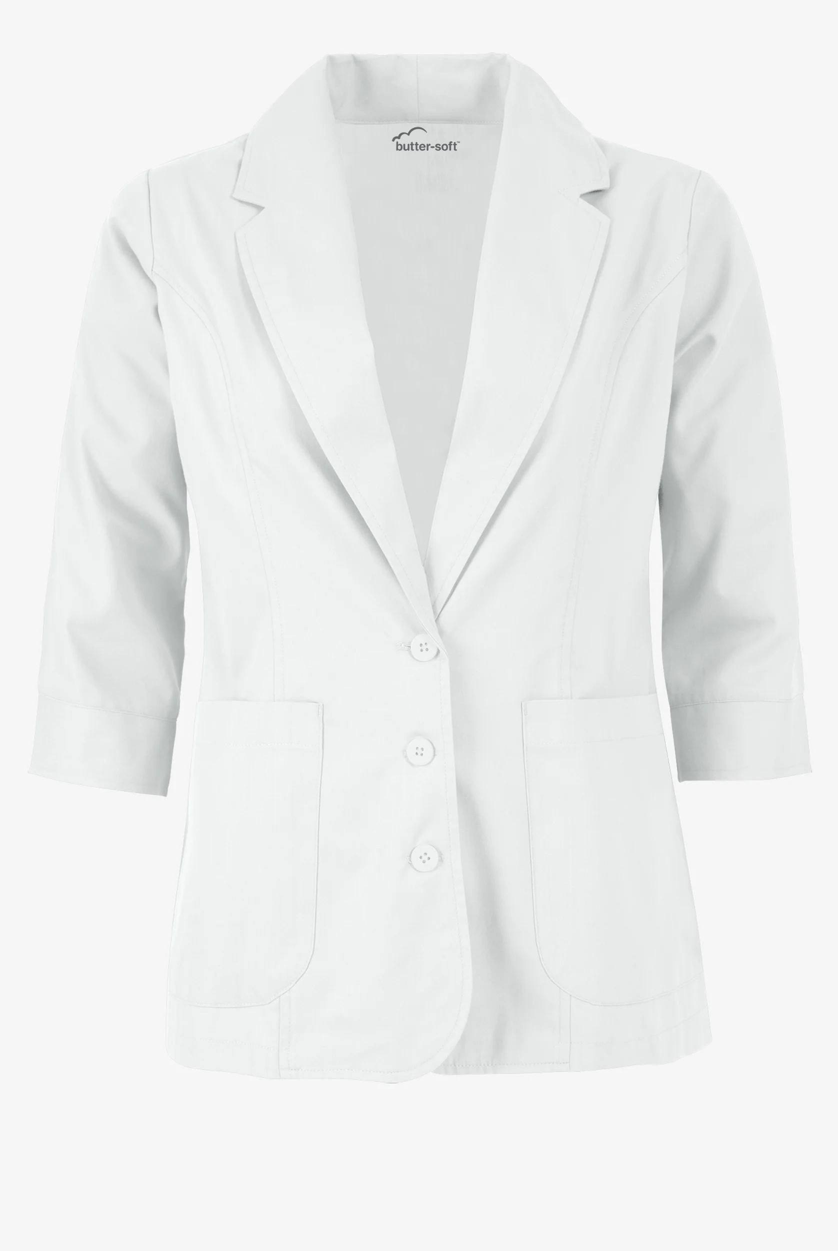 Butter-Soft Scrubs 3/4th Sleeve Lab Coat