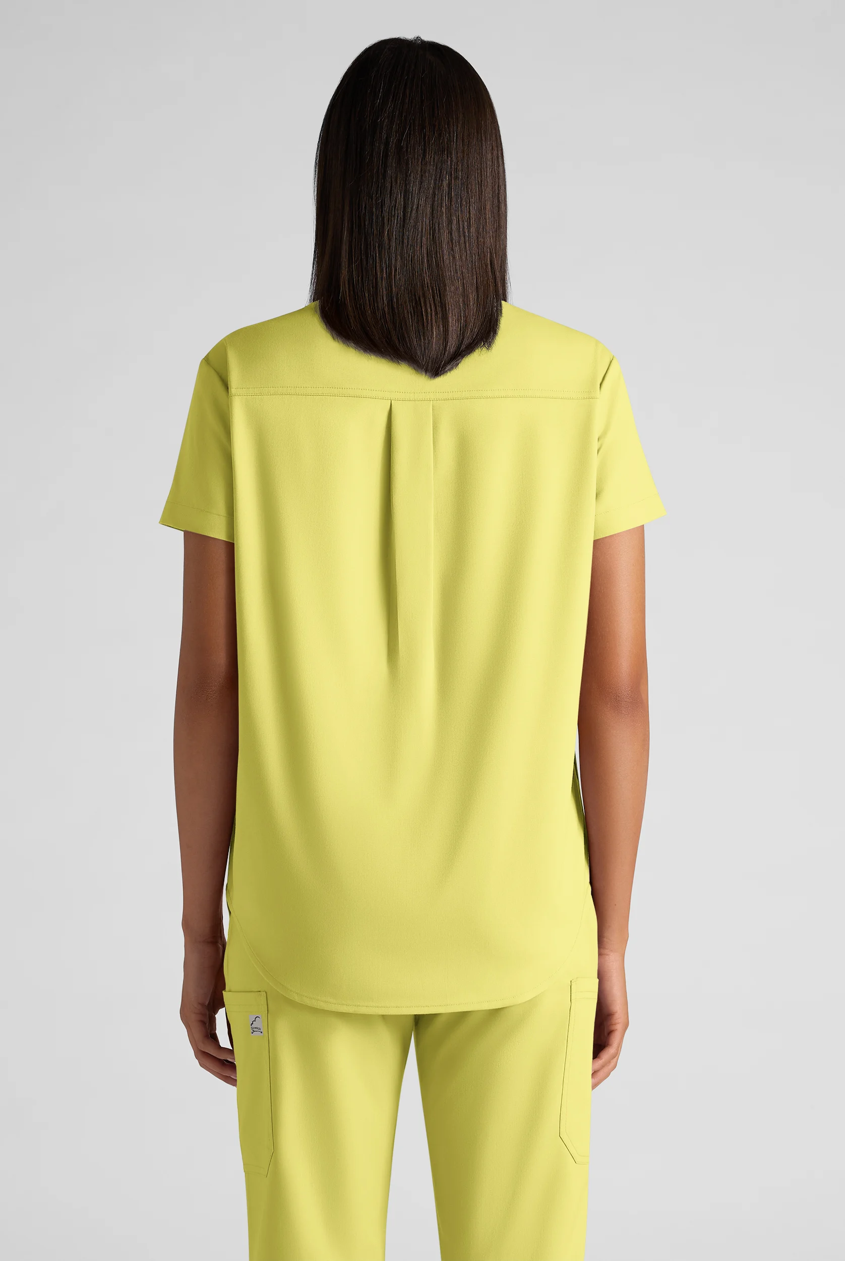 Butter-Soft STRETCH FLXTEK+ Women's 2-Pocket Oversized Henley Scrub Top