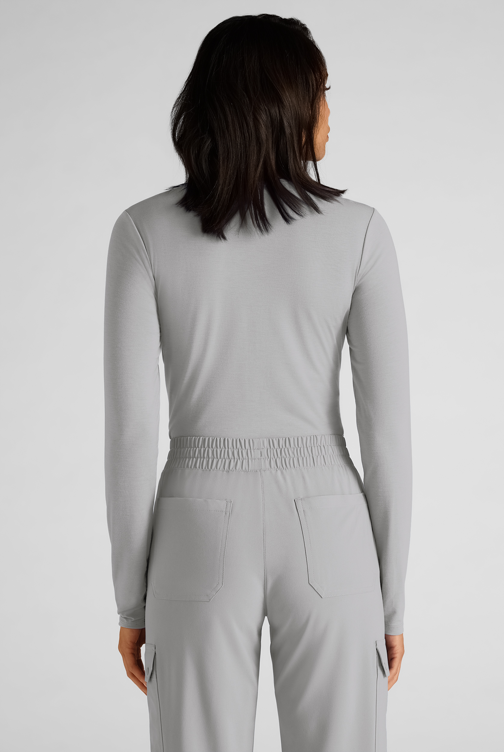 Easy STRETCH Cate Women's Long Sleeve Knit Underscrub