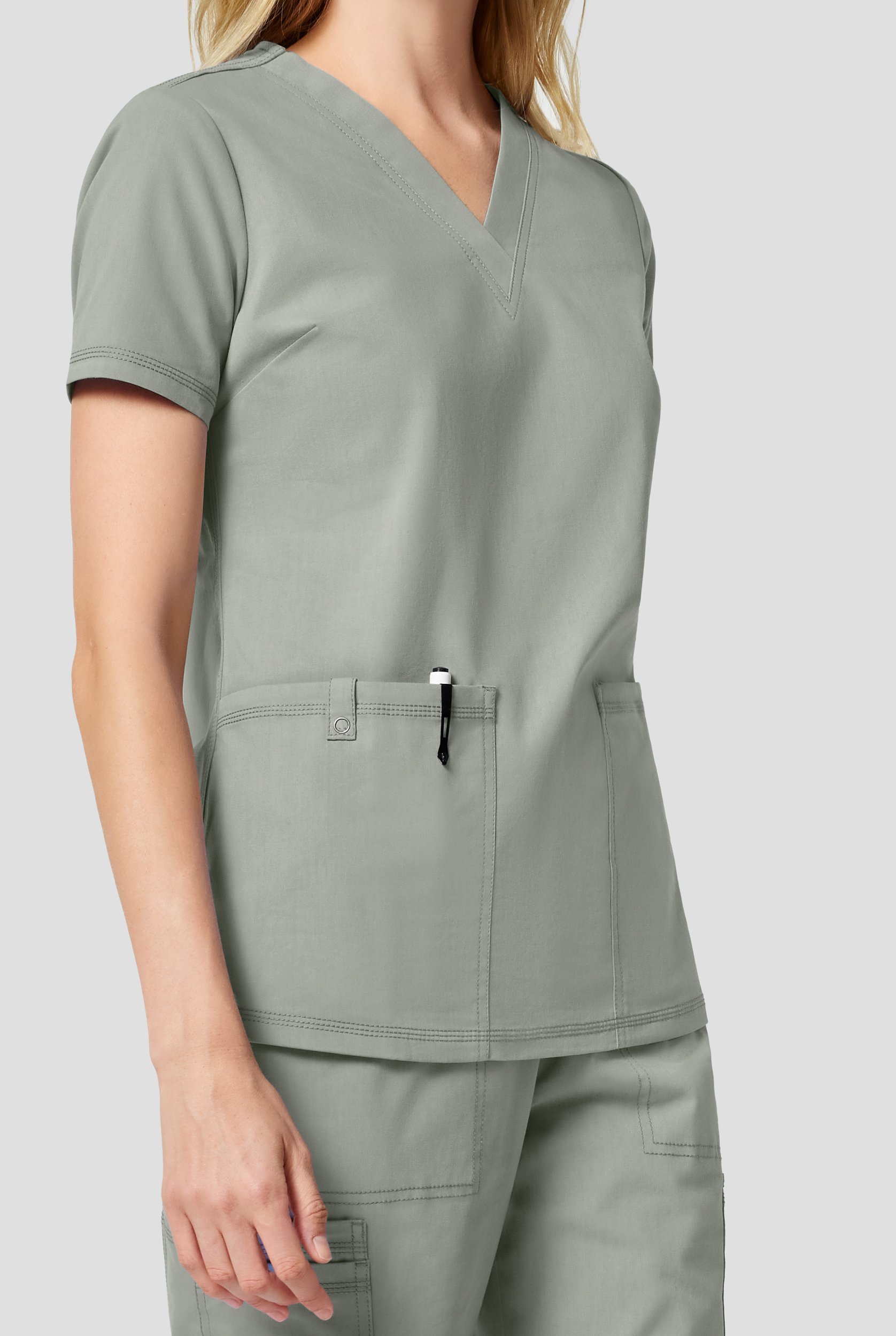 Dickies Forge Women's 2-Pocket V-Neck Scrub Top