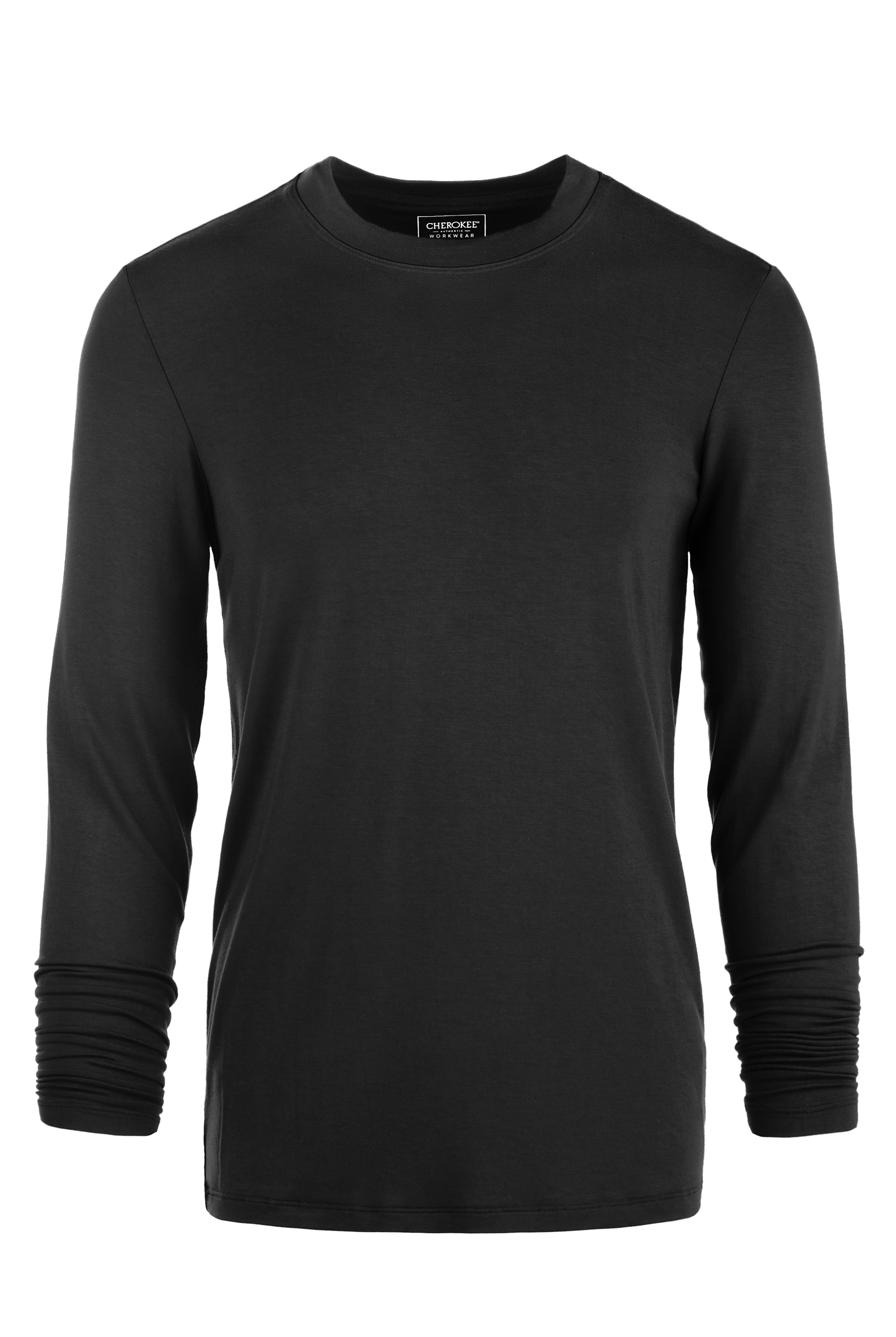 Cherokee Workwear Professionals Men's STRETCH Long Sleeve Knit Underscrub