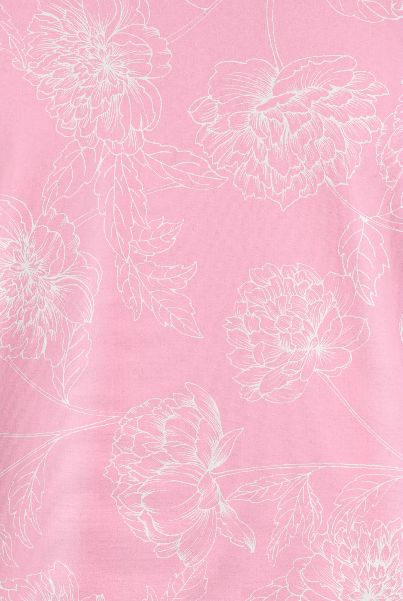 Butter-Soft Originals Peony Garden Blush Women's 2-Pocket V-Neck Print Scrub Top