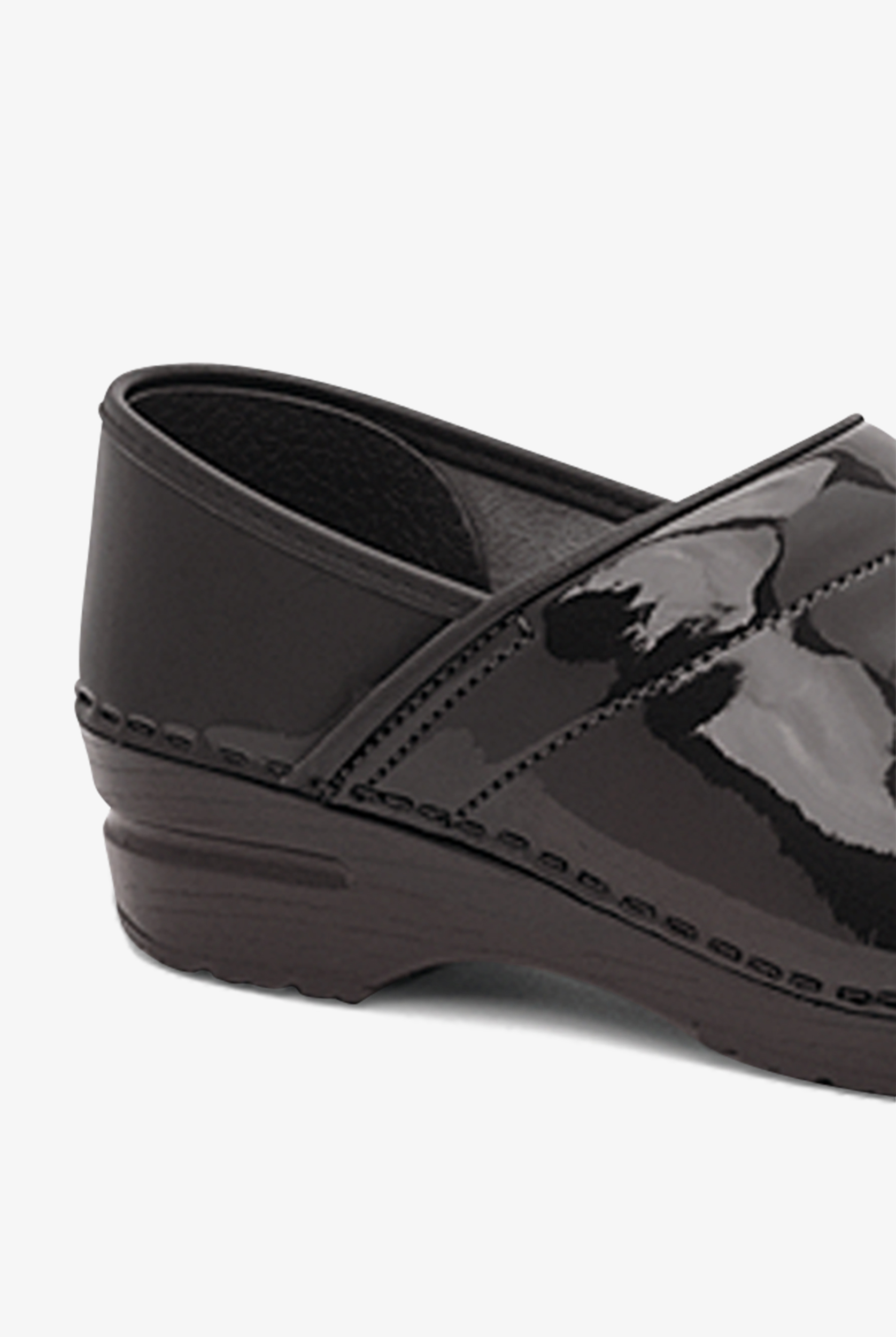 Dansko Women's Professional Black Patent Leather Clogs