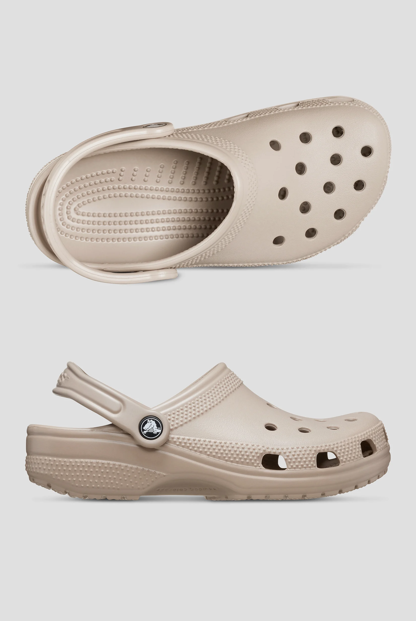 Crocs&trade; Unisex Taupe Classic Clog