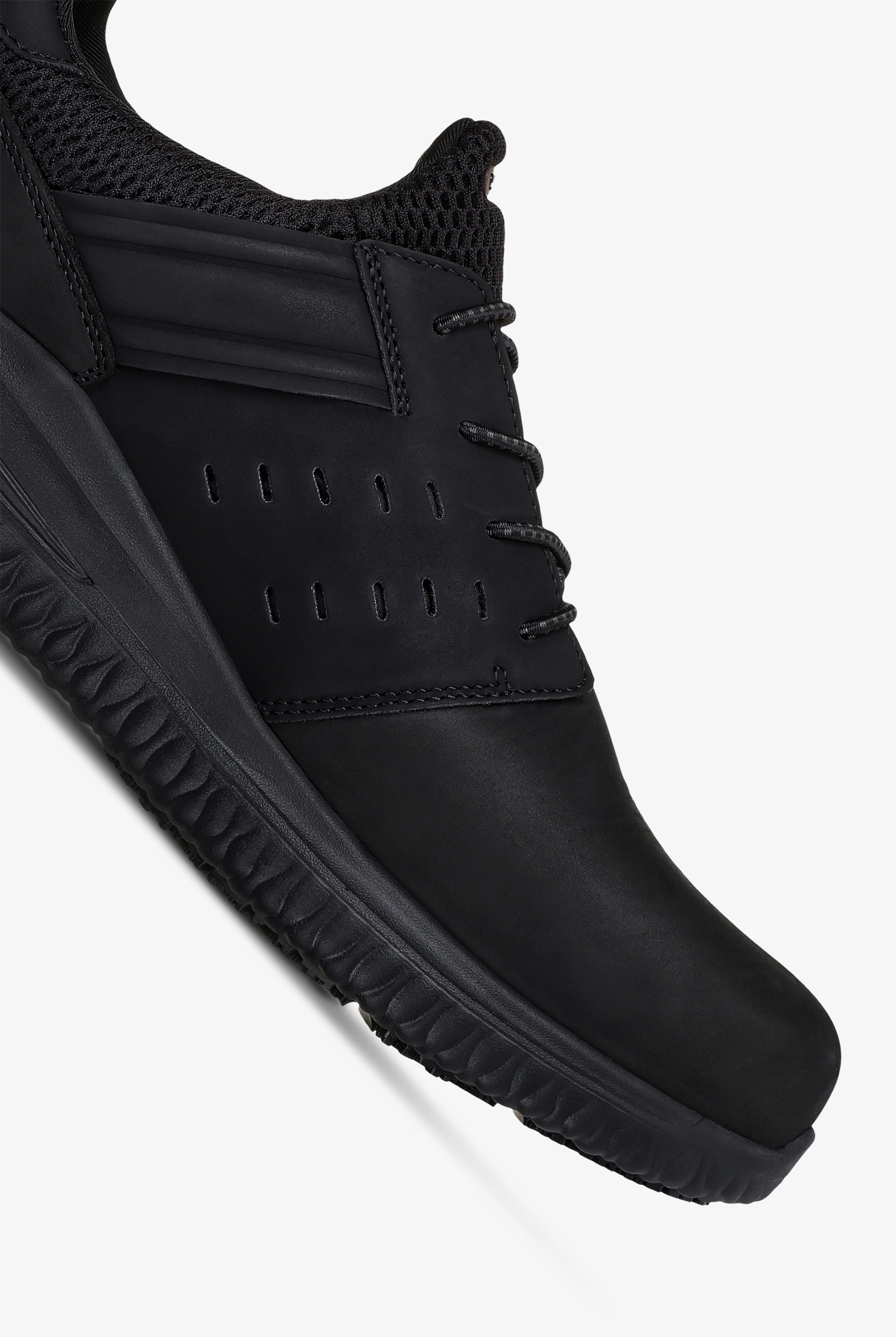 Zapatillas deportivas Skechers Work DELSON 3.0 SR Black Bungee Slip On para hombre