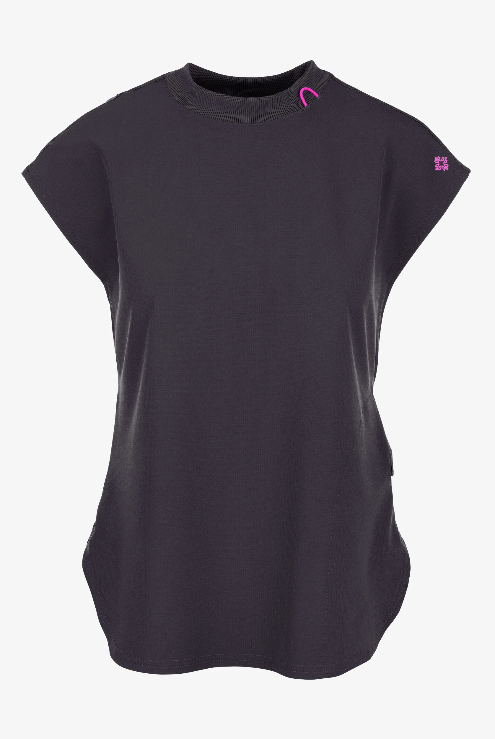 Med Couture Amp Women's 2-Pocket STRETCH Tuck in Dolman Crew Neck Scrub Top