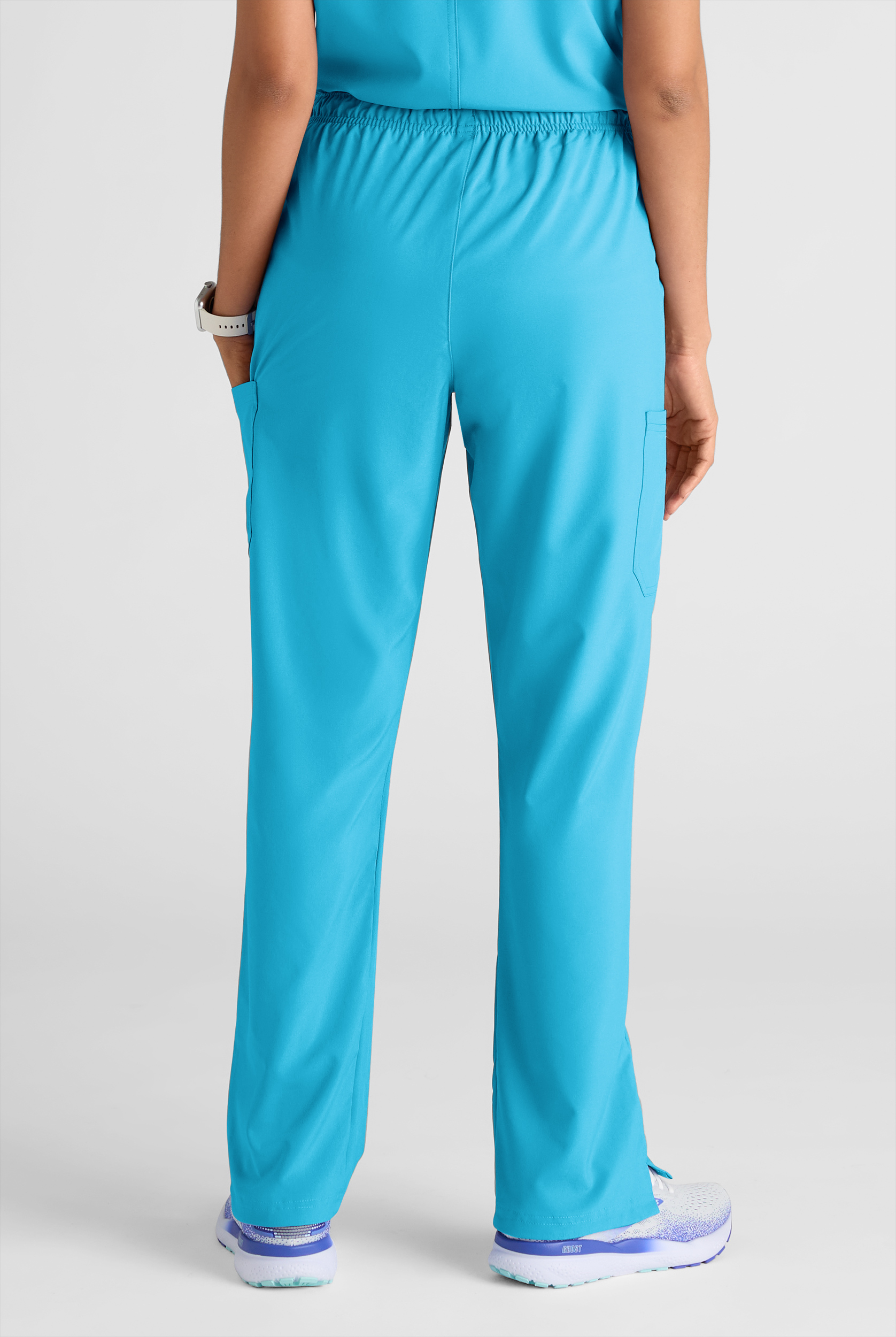 Pantalón médico Easy STRETCH Petite Eden con cordón y 4 bolsillos para mujer