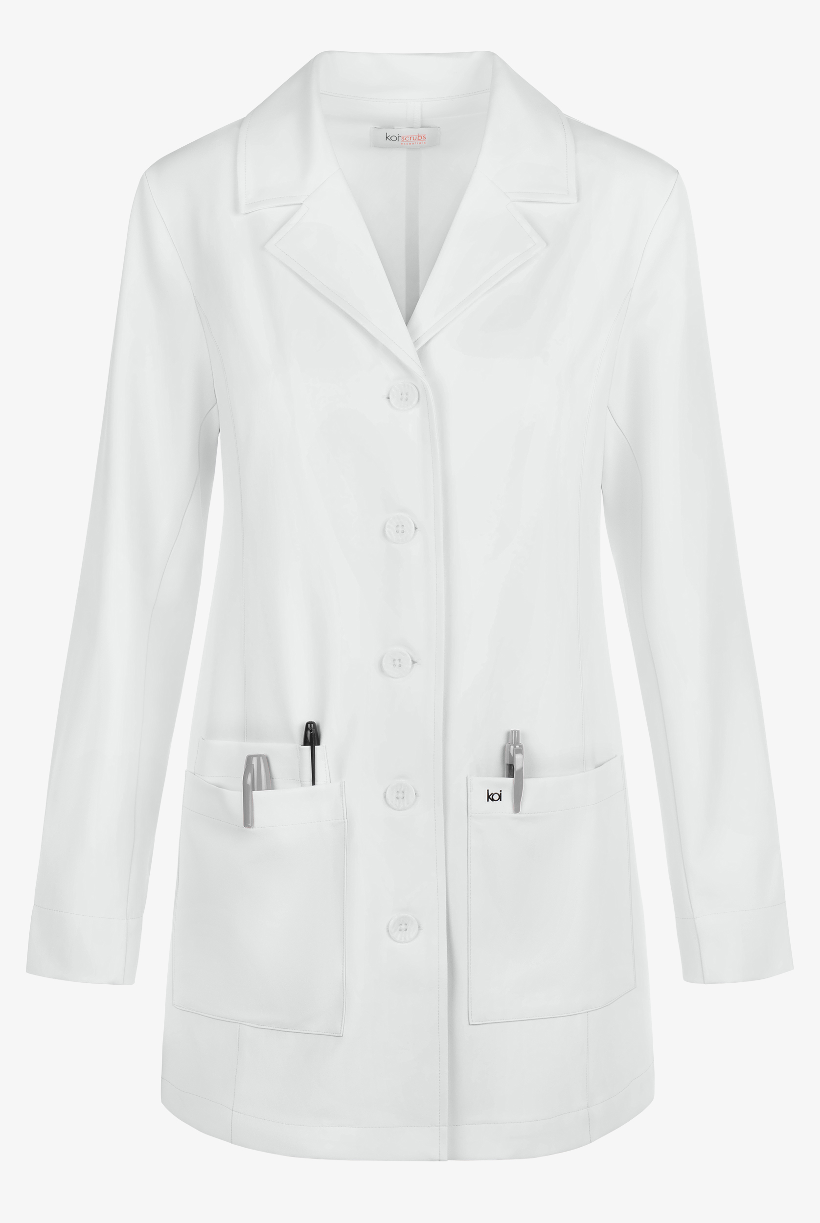 Koi Essentials Hema Women's 31 1/2" 3-Pocket Lab Coat
