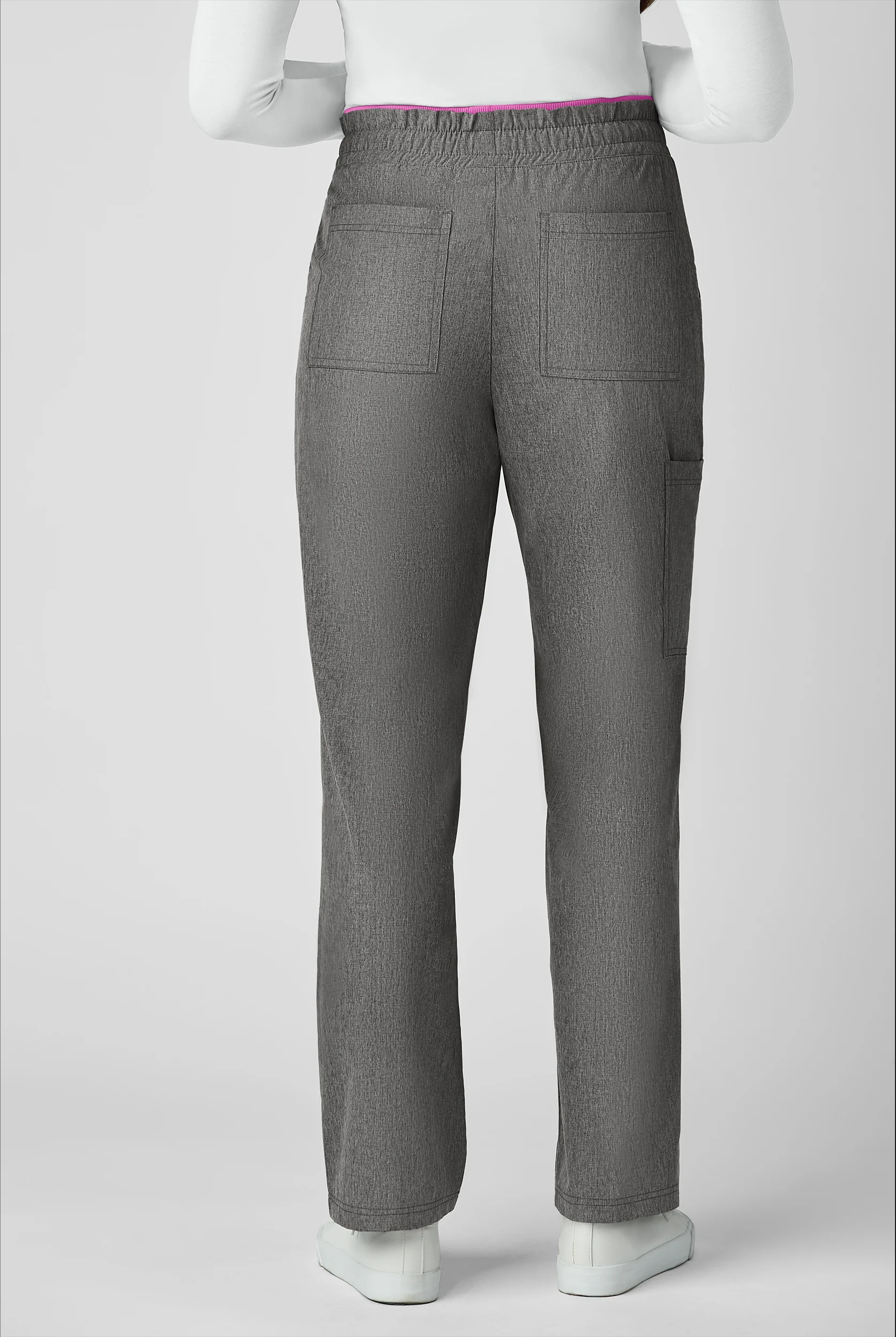 koi Basics Raelynn Women's 5-Pocket STRETCH High-Rise Straight Leg Scrub Pants