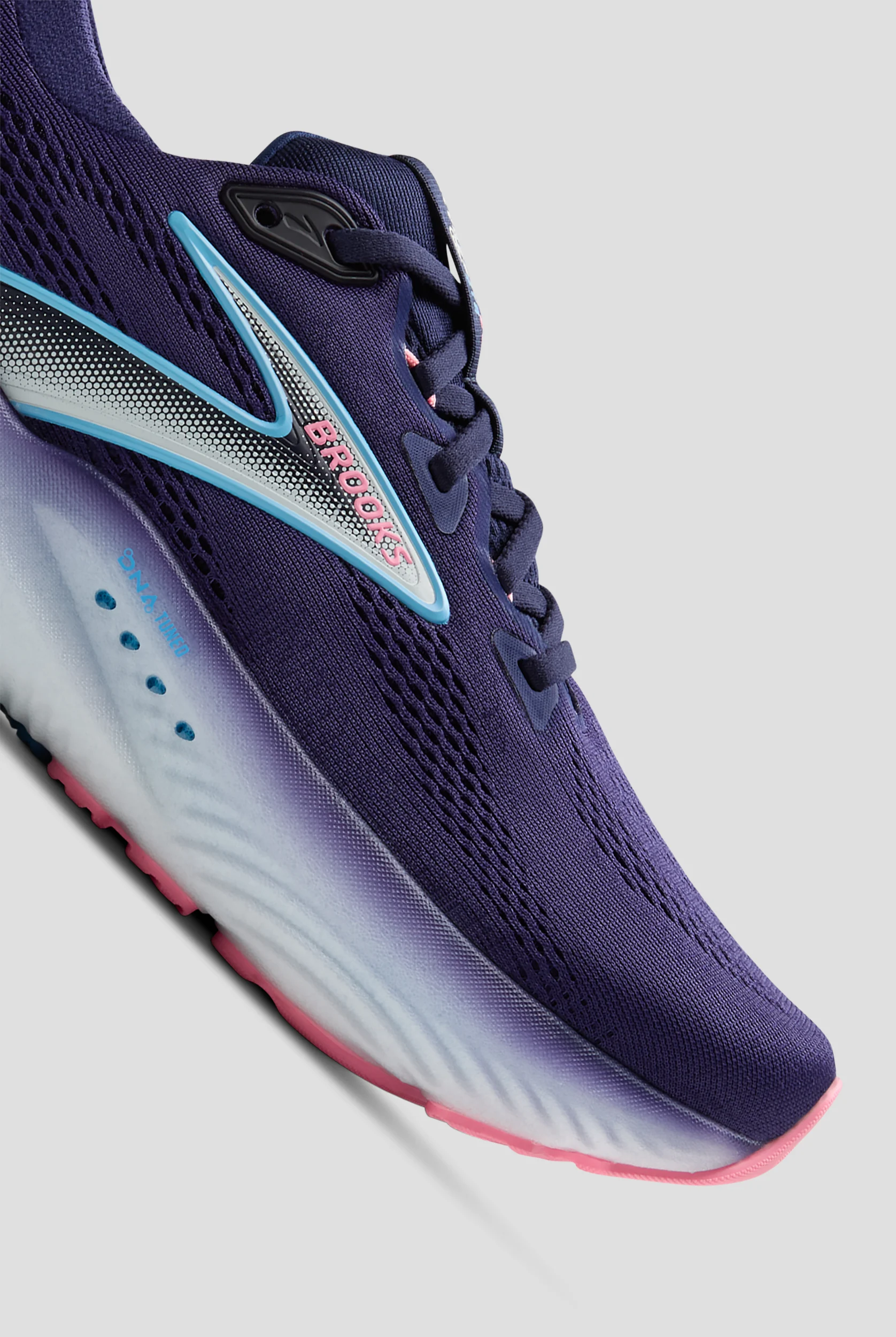 Brooks Women's Glycerin GTS 22 Blue Ribbon/Peacoat/Dianthus Athletic Lace Up Shoes