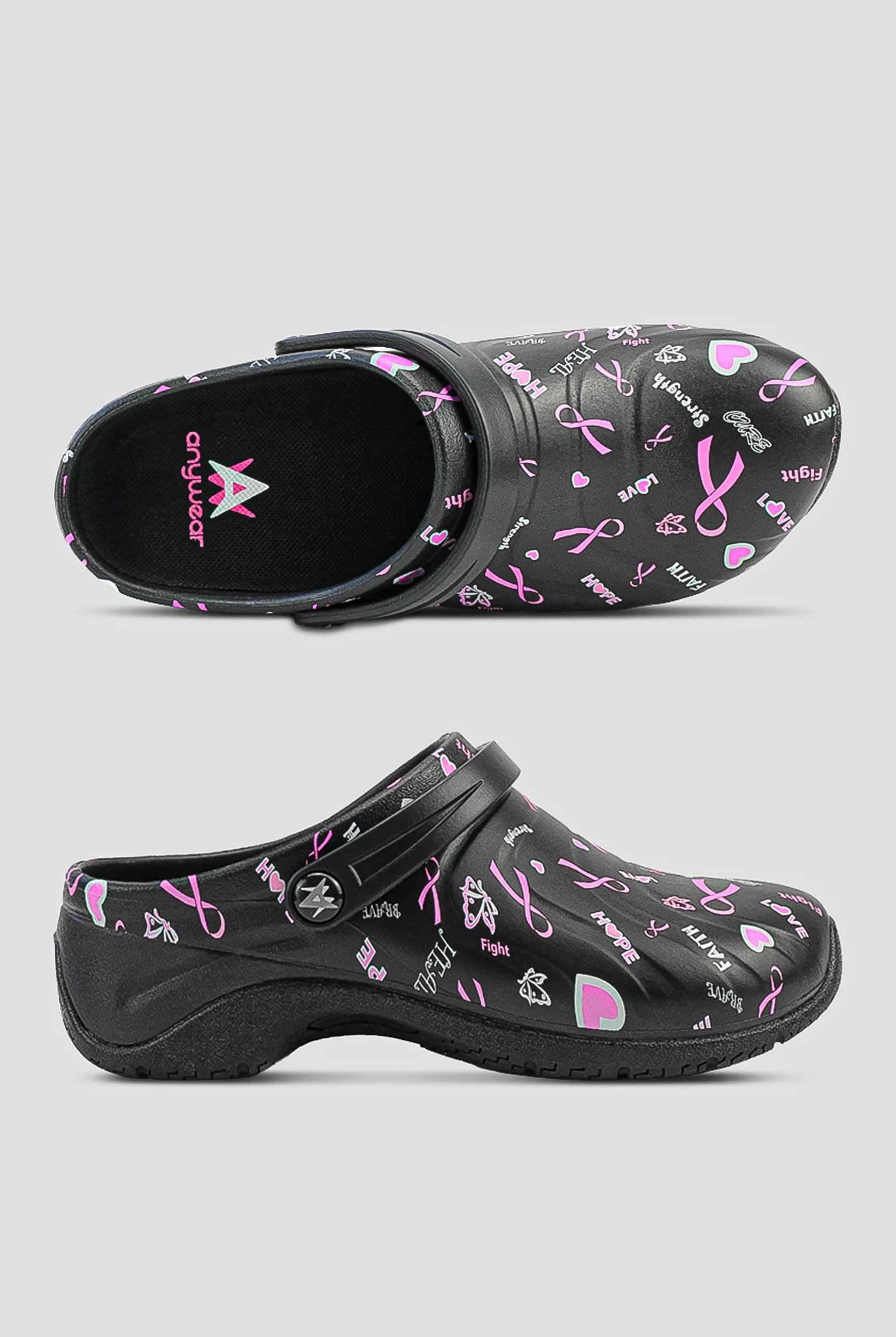 Zuecos Anywear Zone Faith & Strength para mujer