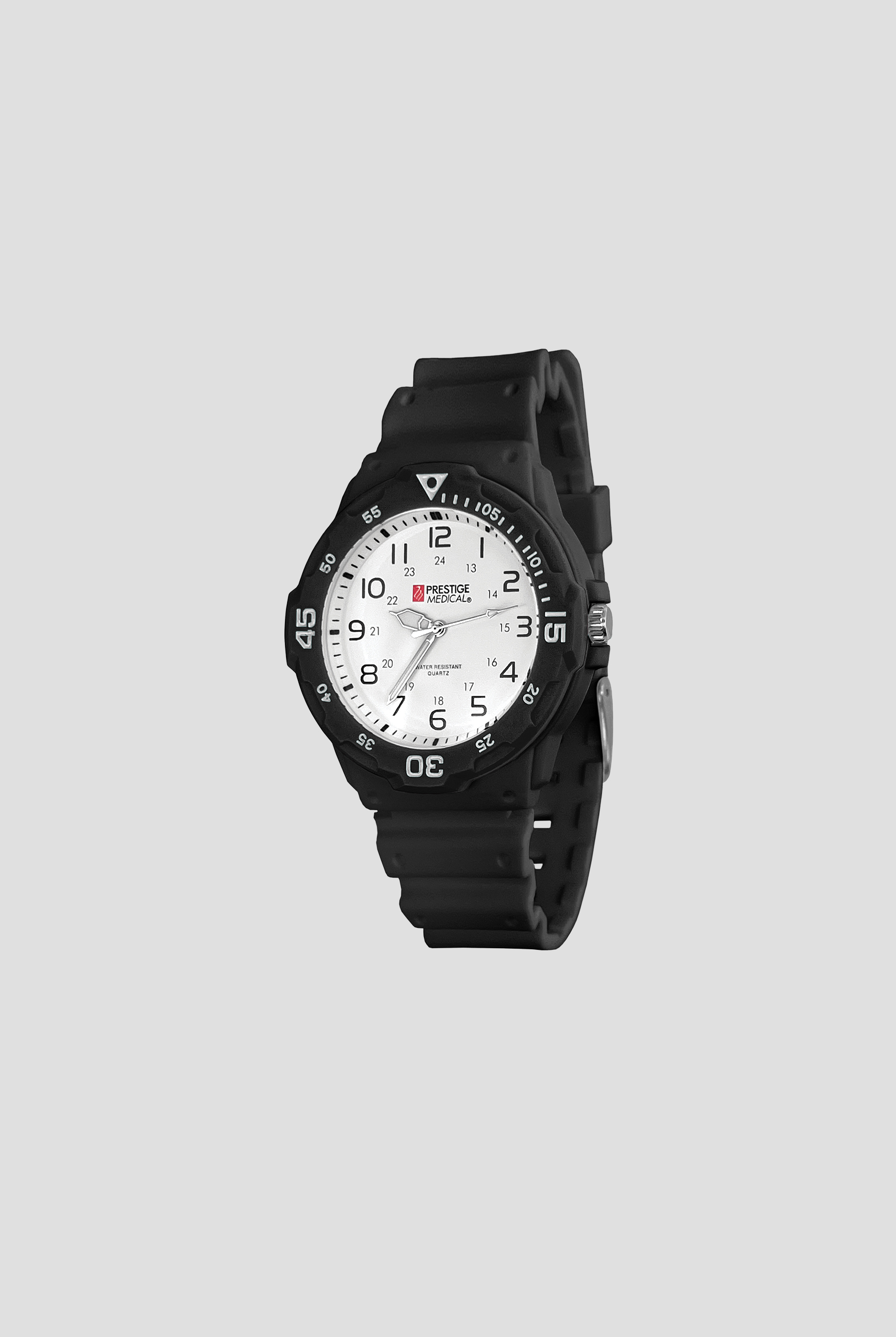 Prestige Unisex Black Sport Watch