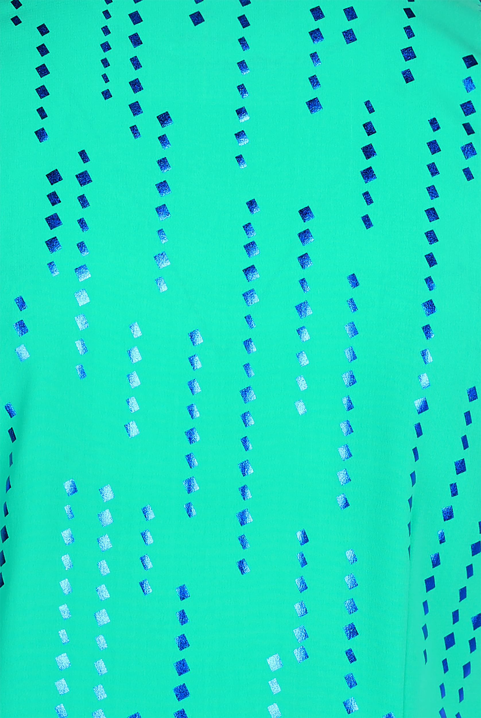 Easy STRETCH Matrix Pixels Dynasty Green Chloe Women's 3-Pocket Tuck-In V-Neck Print Scrub Top