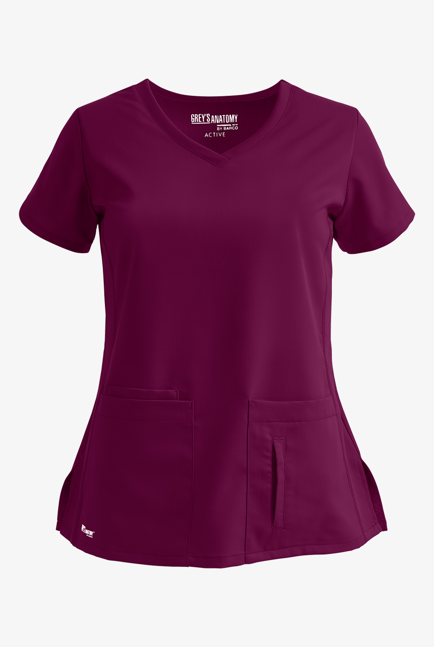 Grey's Anatomy by Barco Cora Women's 4-Pocket Crossover V-Neck Scrub Top