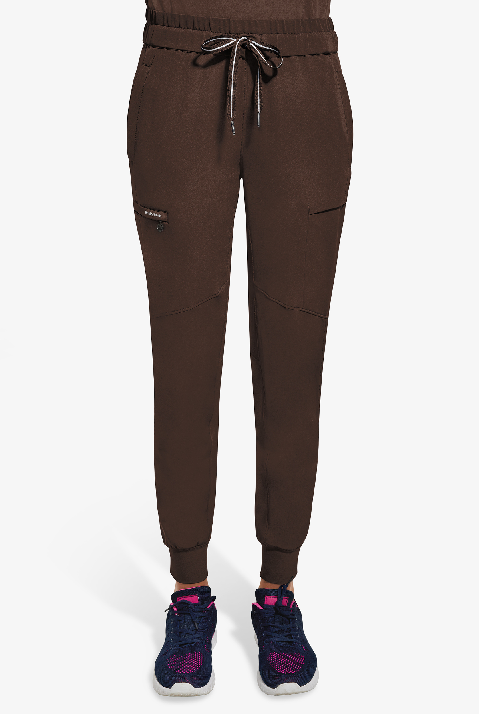 Healing Hands 360 Naya Women's 6-Pocket STRETCH Elastic Jogger Drawstring Scrub Pants