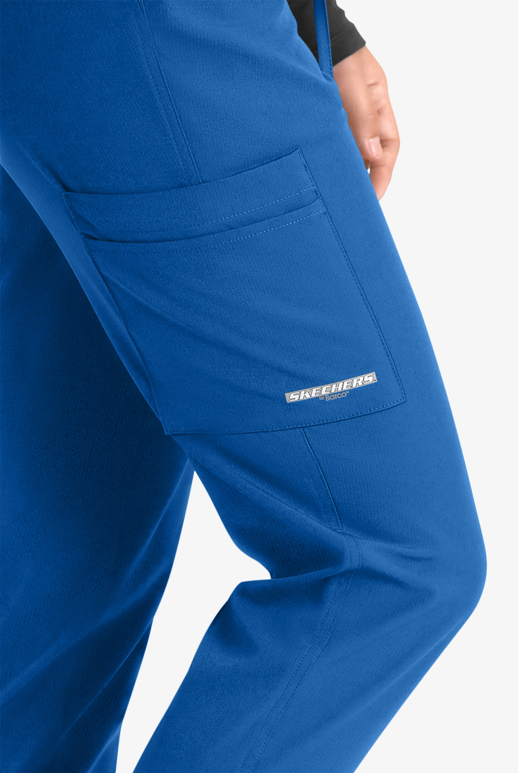 Pantalón médico Skechers by Barco STRETCH estilo cargo jogger con 4 bolsillos para mujer