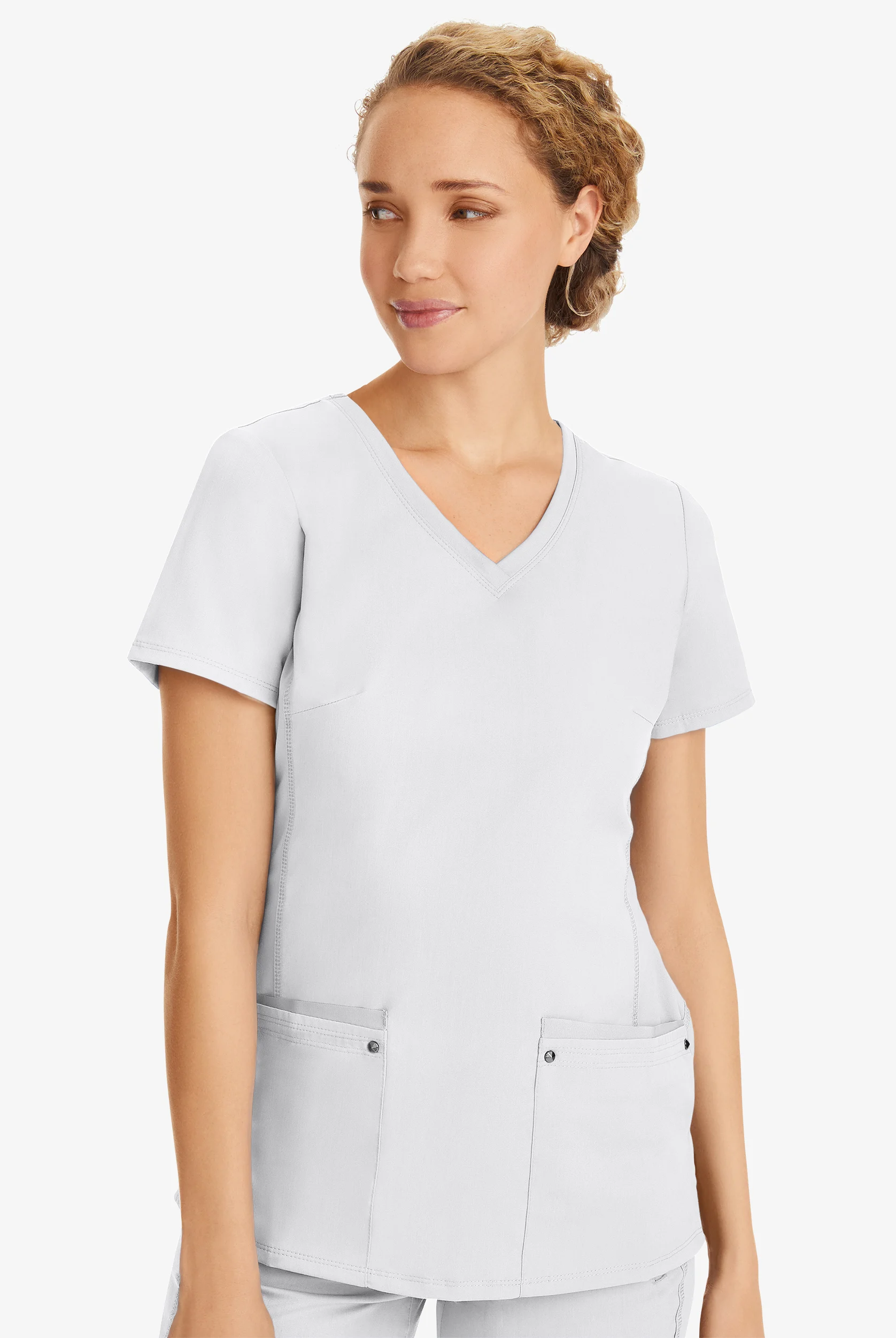 Healing Hands Purple Label Juliet Women's 2-Pocket STRETCH Princess Seam Scrub Top