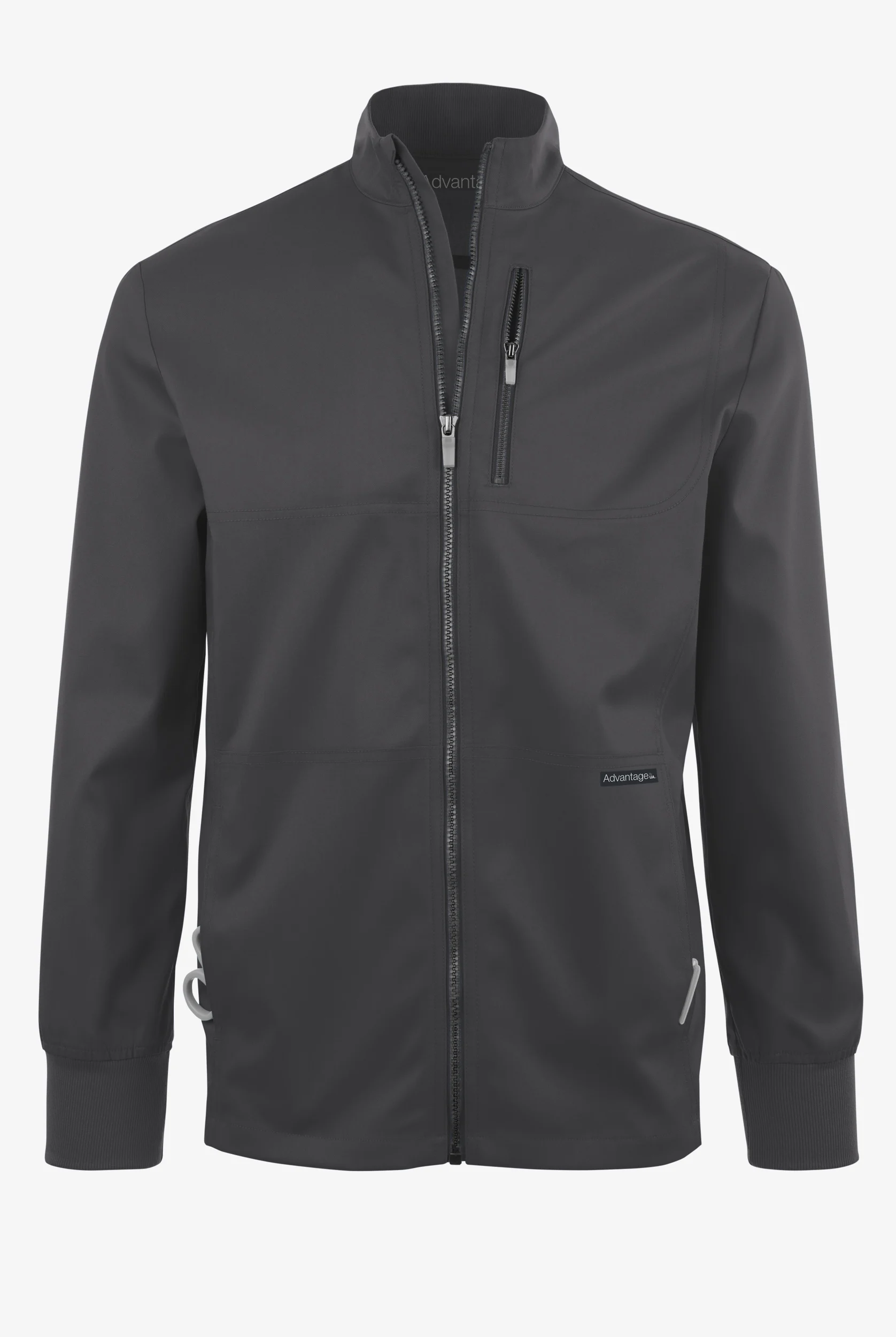 Advantage STRETCH Men's 4-Pocket Zip Front Warm-Up Scrub Jacket