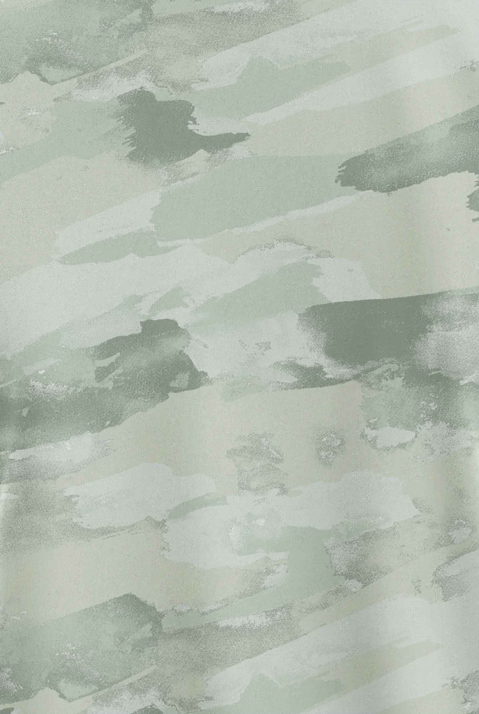 Blusa médica estampada UA Butter-Soft STRETCH Marbled Camo Sage Green con cuello en V y 2 bolsillos para mujer