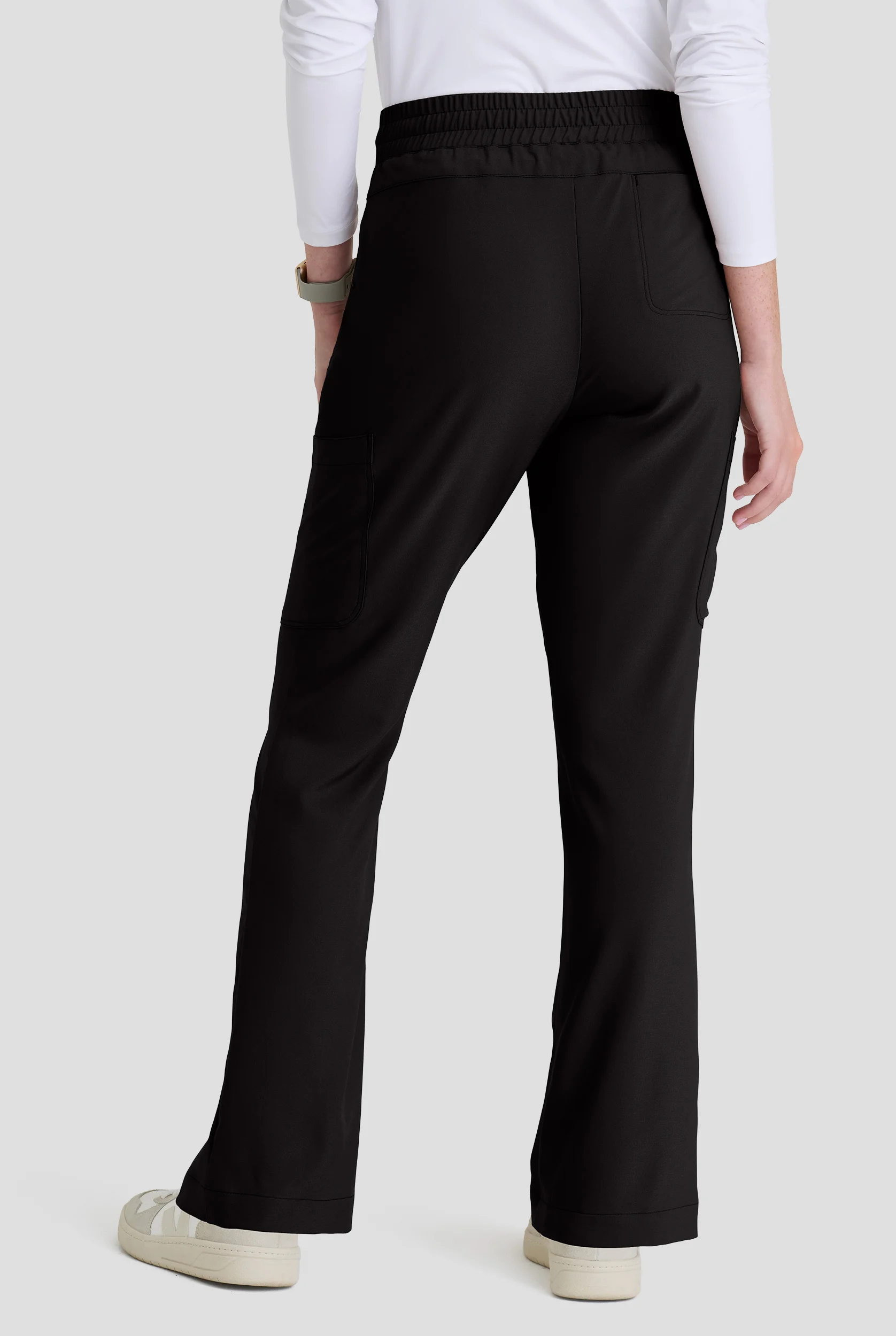 Grey's Anatomy by Barco Evolve STRETCH Sky Women's 6-Pocket Flare Leg Scrub Pant
