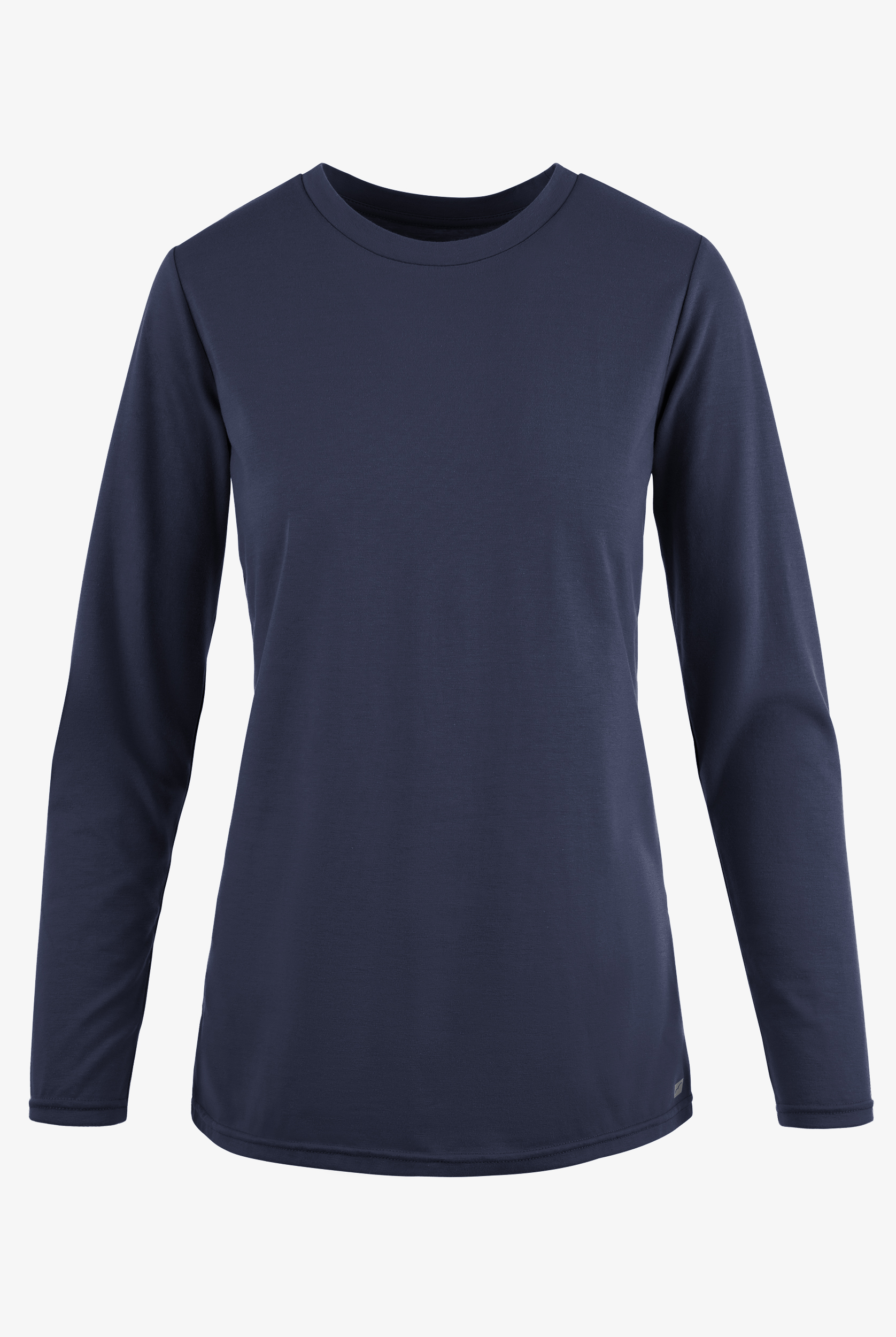 Butter-Soft Originals Women's STRETCH Cotton-Rich Long Sleeve Crew Neck Knit Underscrub