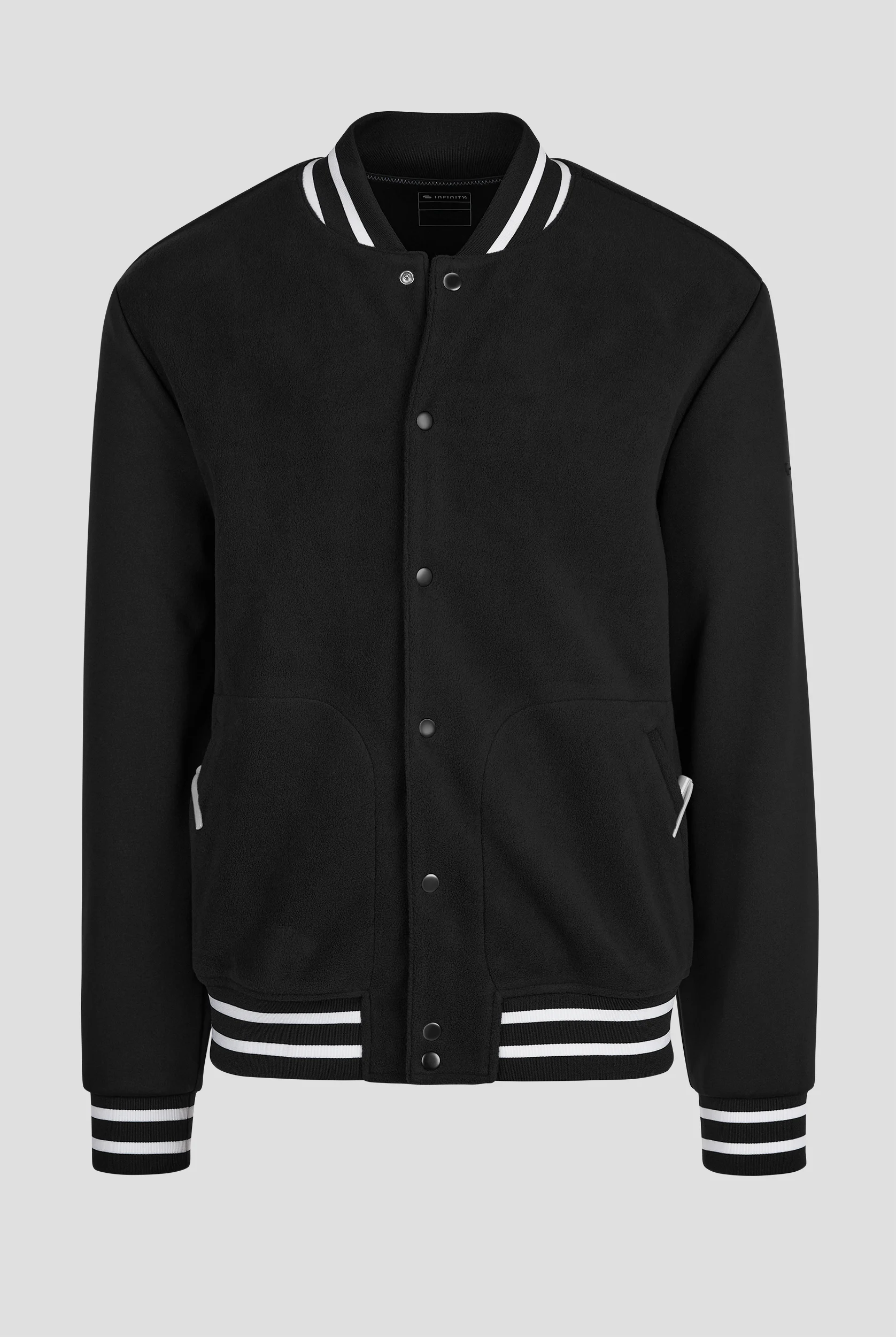 Infinity Pursuit Men's 3-Pocket STRETCH Sports Bomber Scrub Jacket