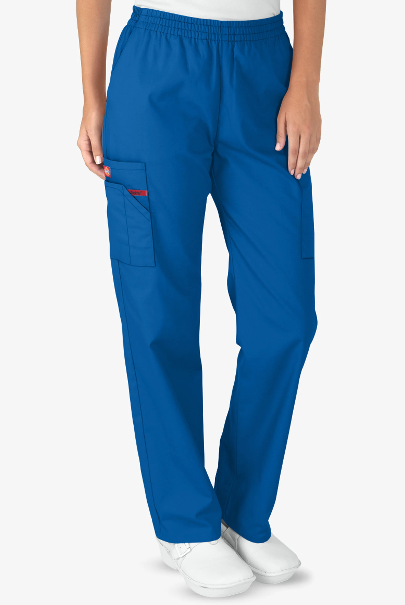 Dickies EDS Signature Women's 6-Pocket Classic Fit Pull-On Scrub Pants - Tall