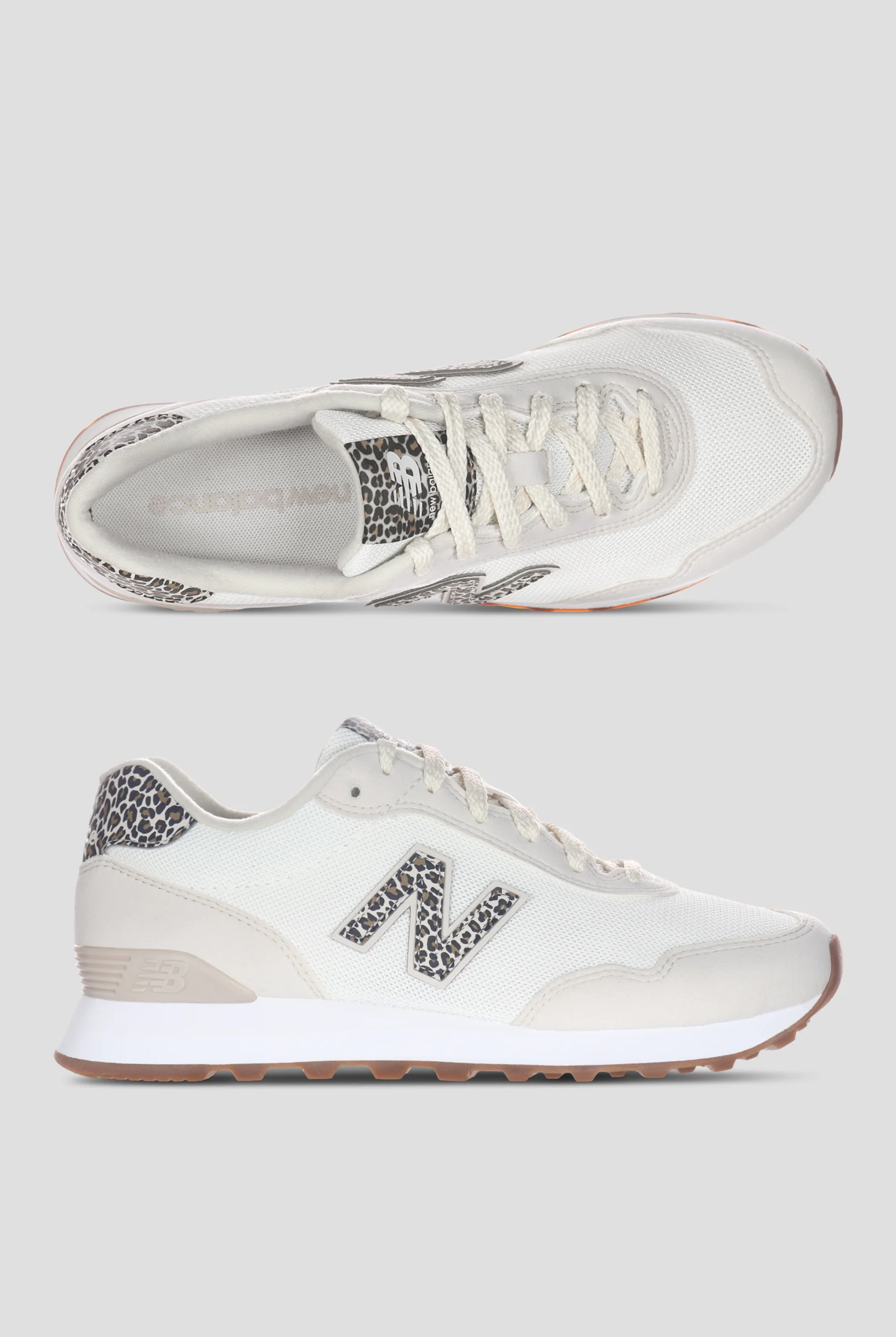 New Balance Women's 515 Sea Salt / Timberwolf Athletic Lace Up Shoes