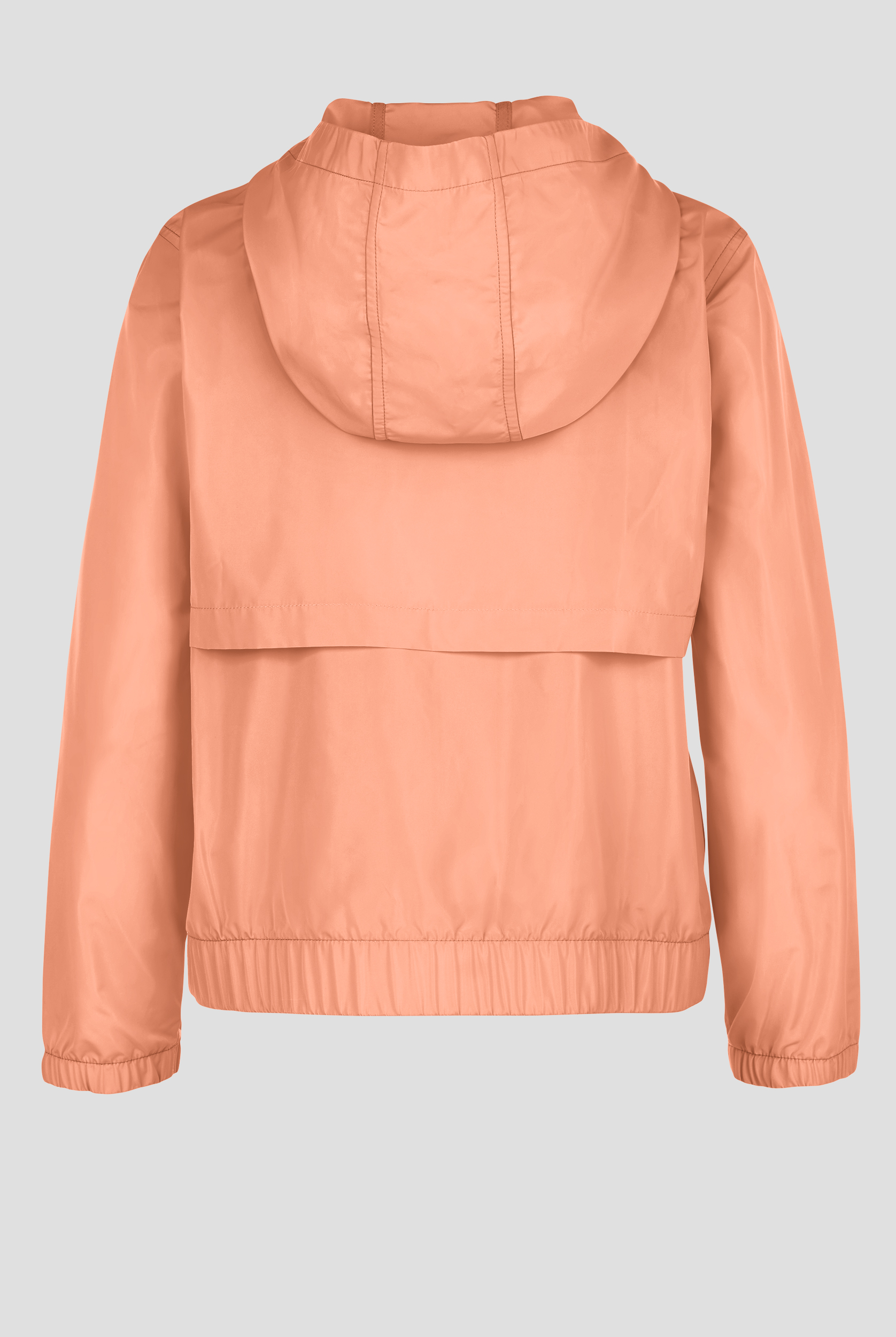 Med Couture Amp Women's 3-Pocket Hooded Zip Front Convertible Windbreaker Scrub Jacket