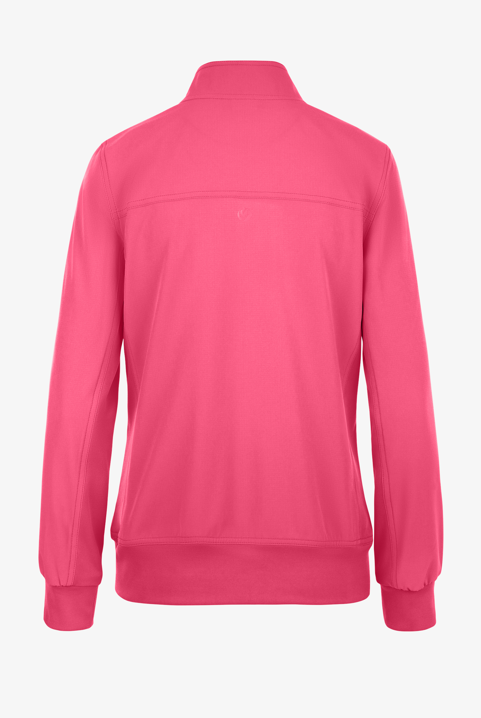 heartsoul Break On Through Women's 4-Pocket STRETCH Stand Up Collar Zip Front Scrub Jacket