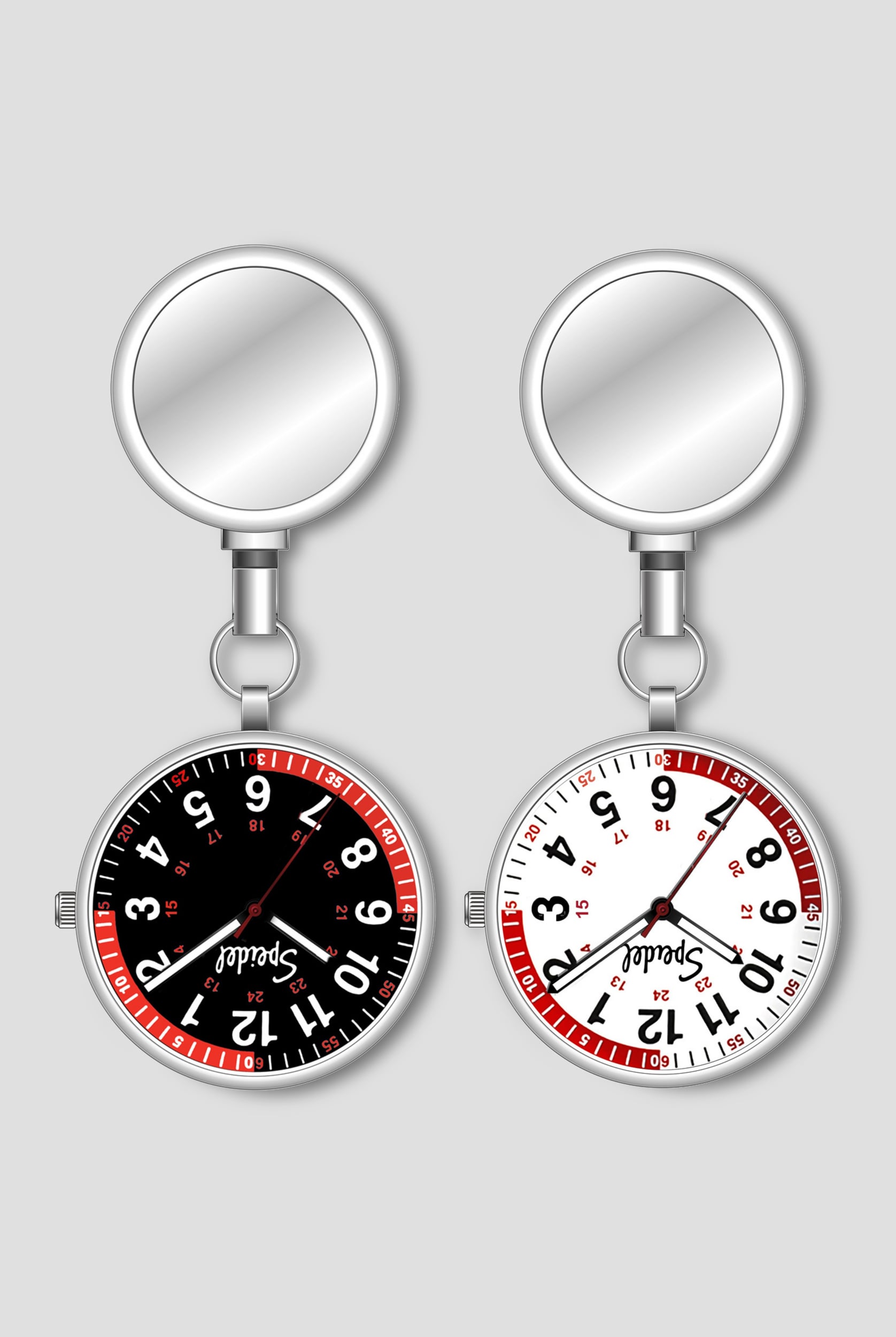 Speidel FOB Scrub Pulsometer Set of 2 Watch