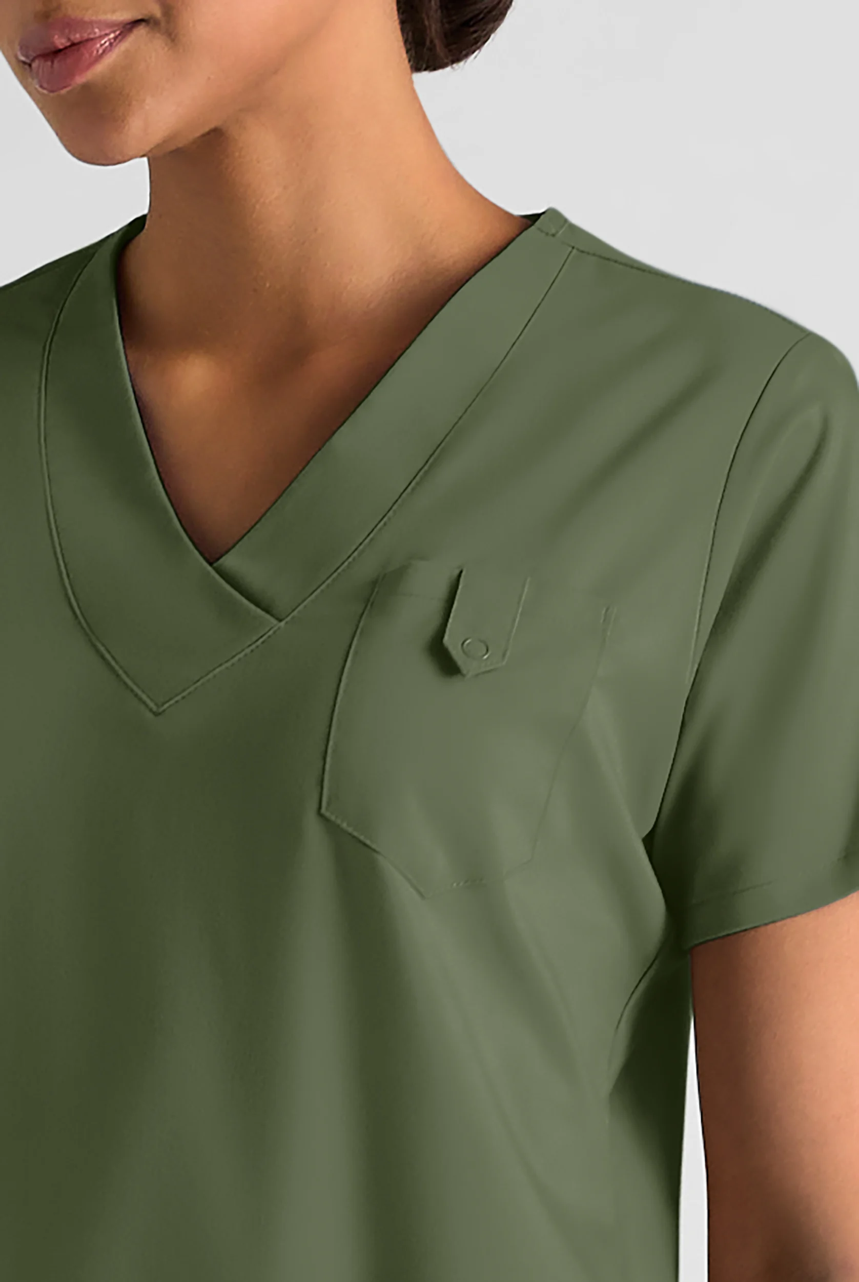 Butter-Soft STRETCH FLXTEK+ Women's 6-Pocket V-Neck Scrub Top