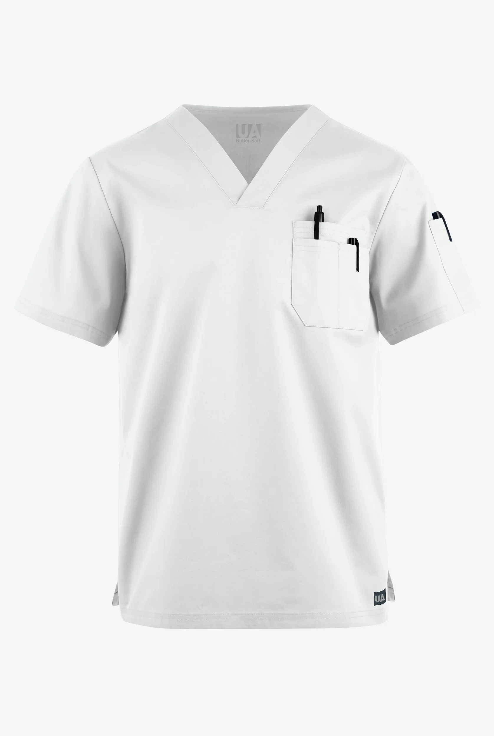 Butter-Soft STRETCH Men's 4-Pocket V-Neck Scrub Top
