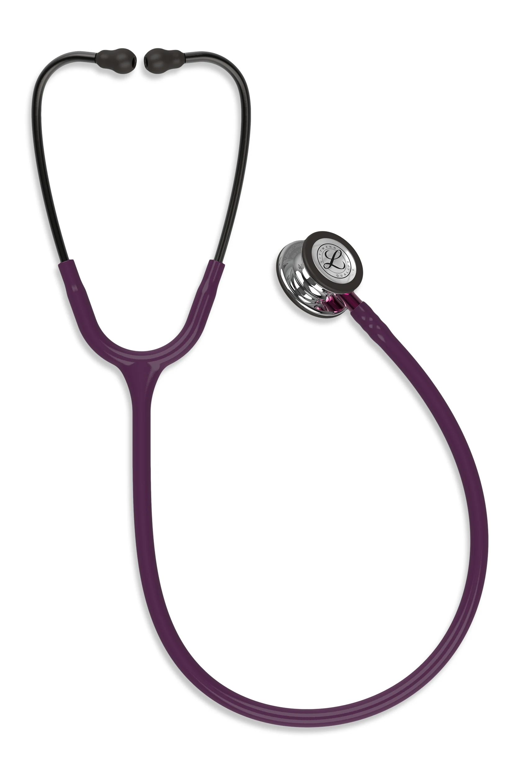 3M™ Littmann® Classic III™ Smoke Finish Plum Tube Stethoscope