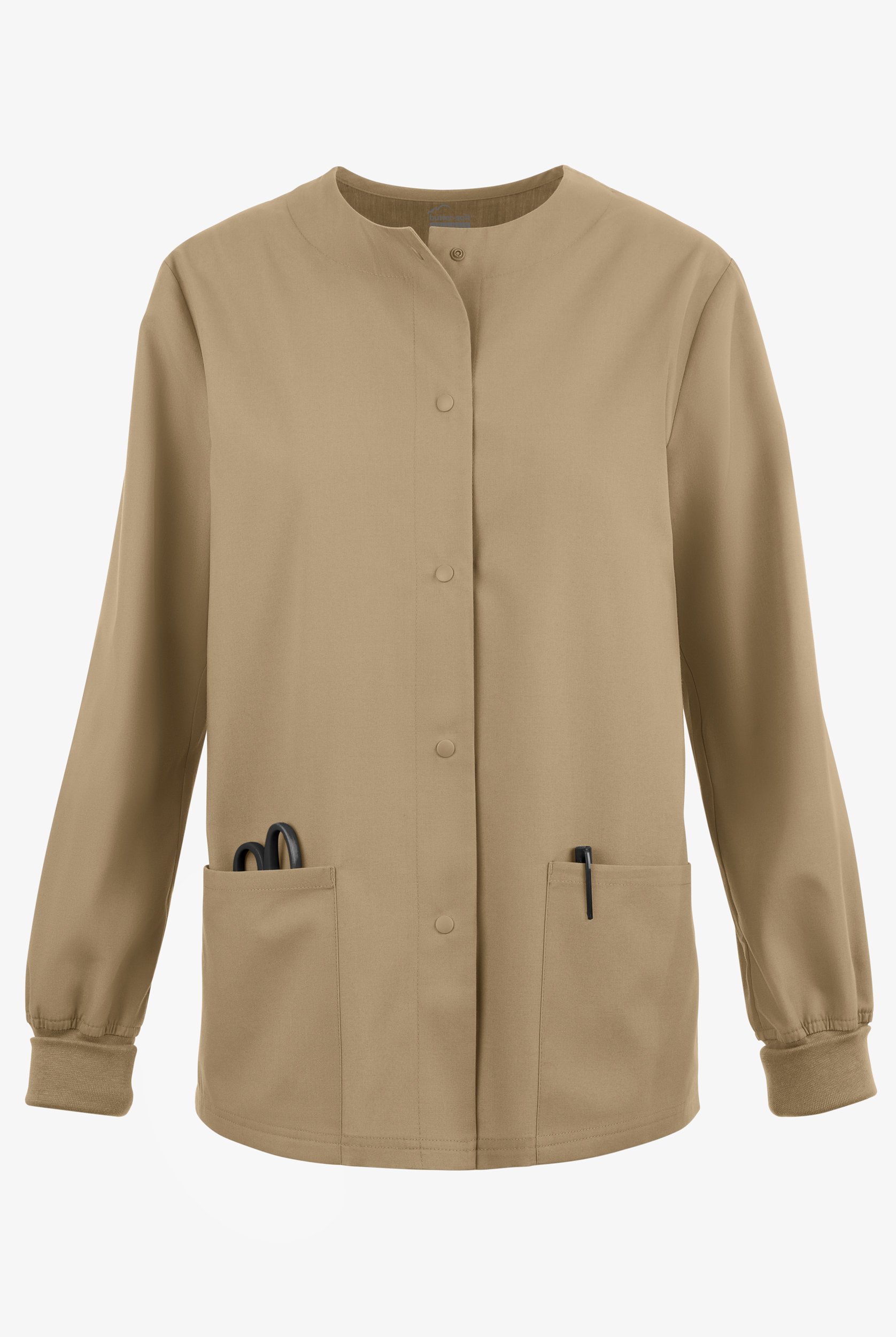 Butter-Soft Originals Women's 3-Pocket Warm-up Scrub Jacket