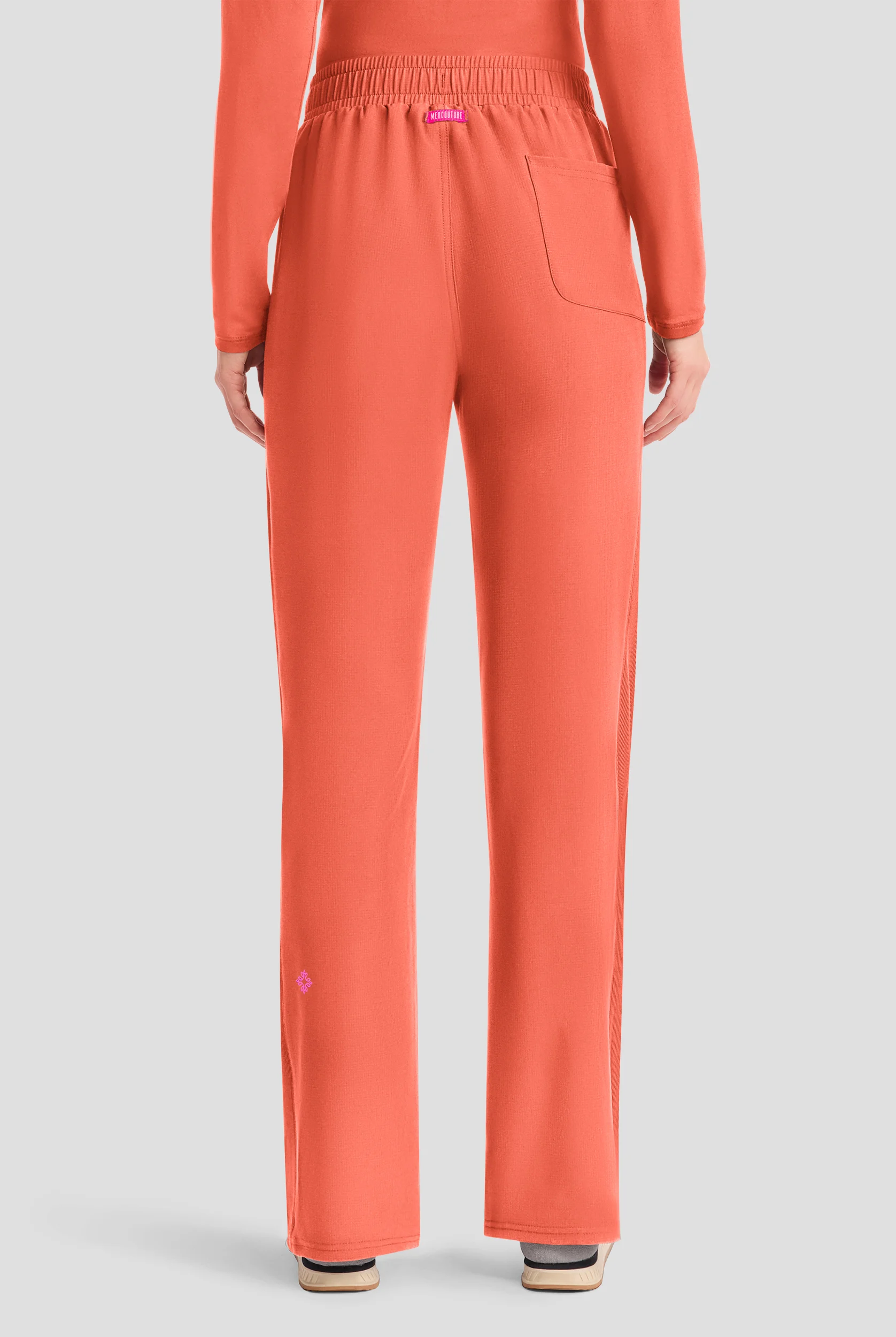 Pantal&oacute;n m&eacute;dico Med Couture Amp STRETCH estilo cargo con piernas rectas y 4 bolsillos para mujer