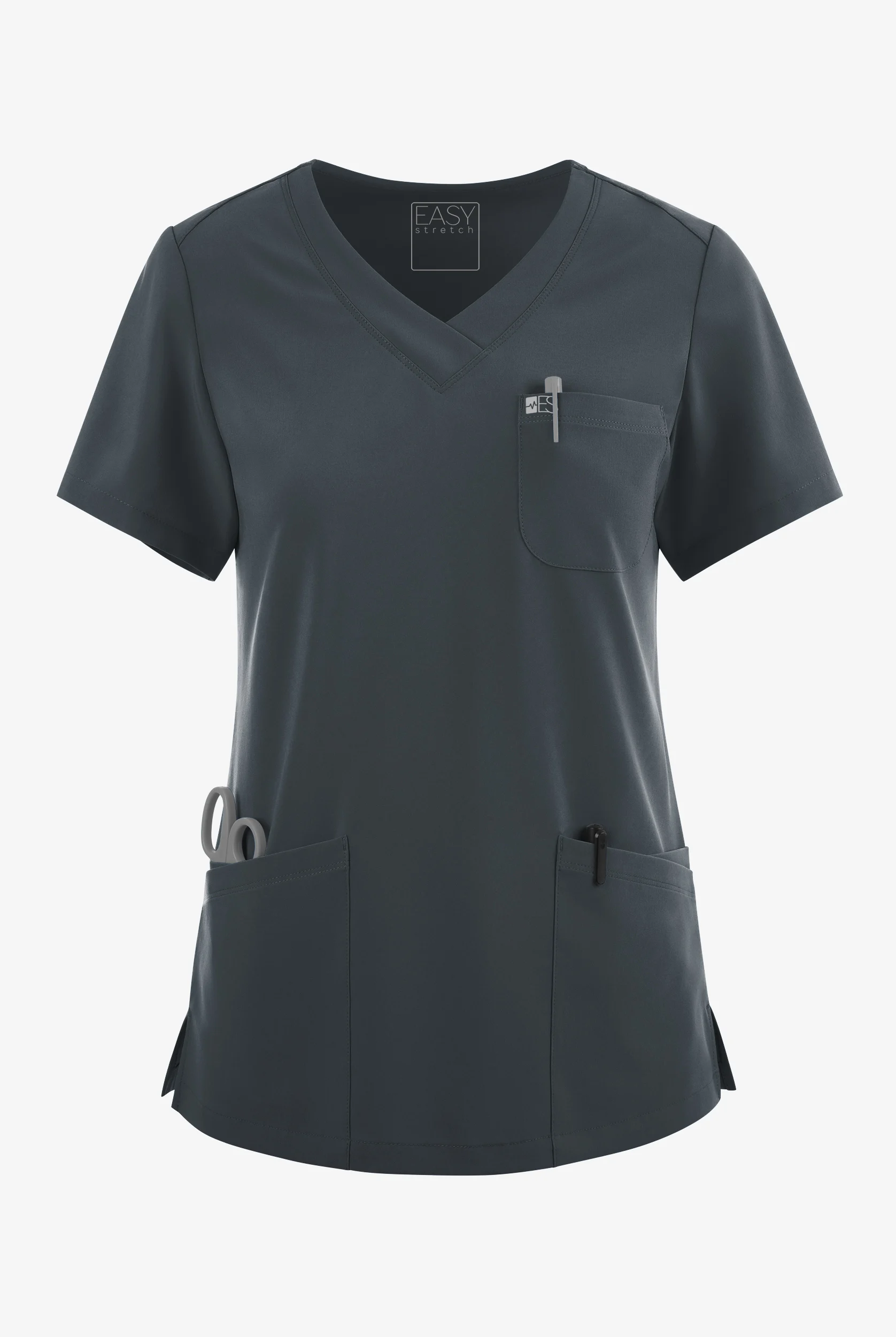 Easy STRETCH Tessa Women's 5-Pocket V-Neck Scrub Top