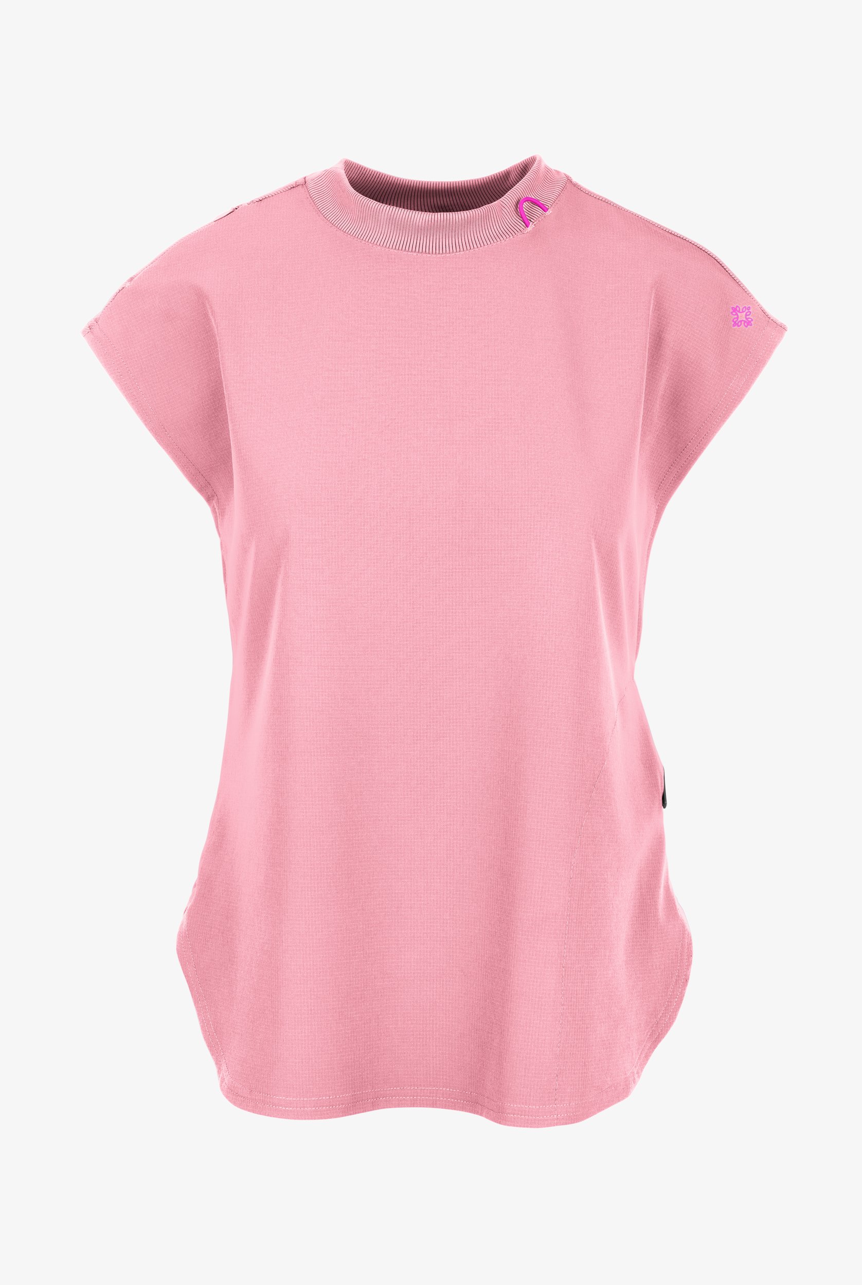 Med Couture Amp Women's 2-Pocket STRETCH Tuck in Dolman Crew Neck Scrub Top