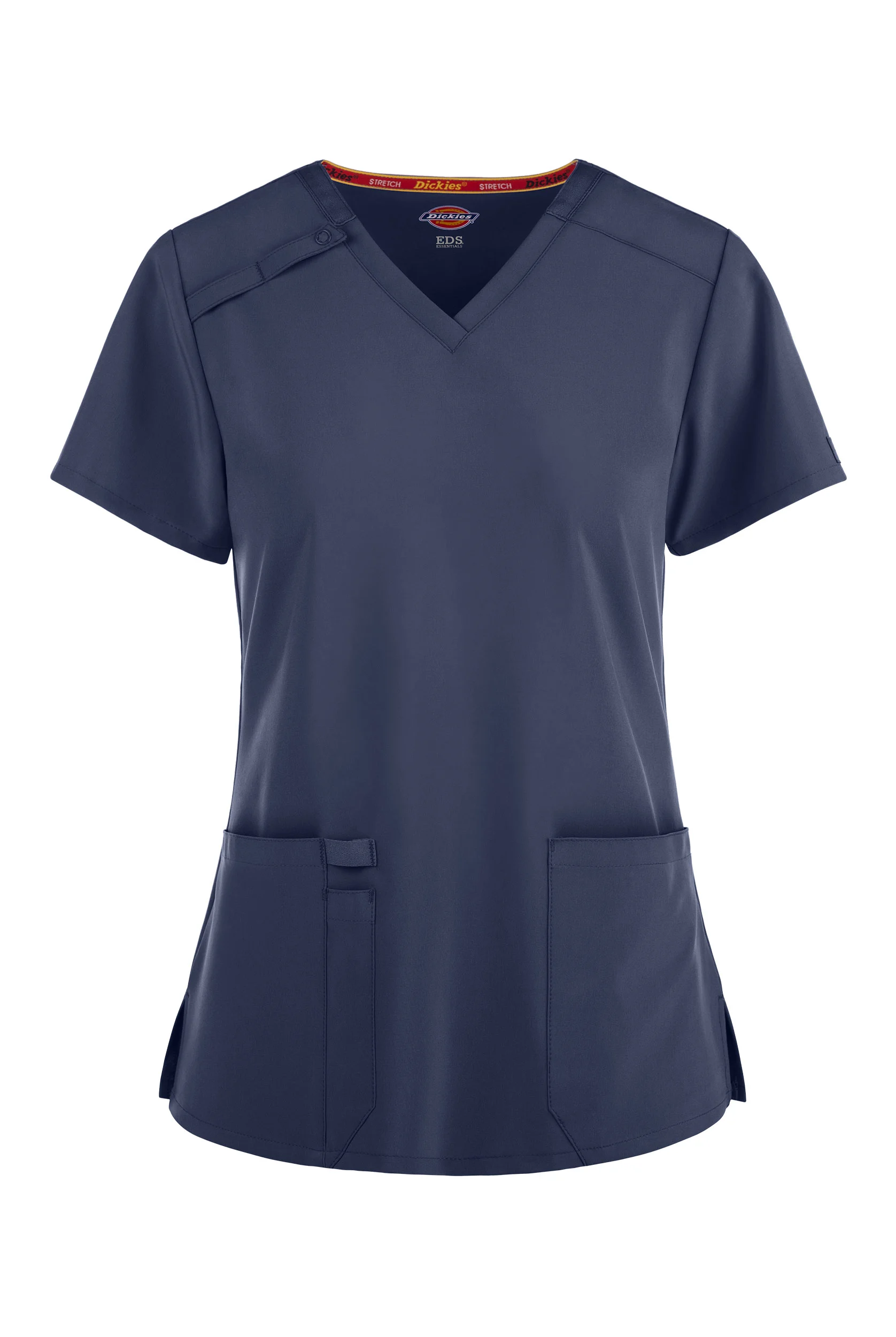 Dickies EDS Essentials Women's 2-Pocket STRETCH V-Neck Scrub Top
