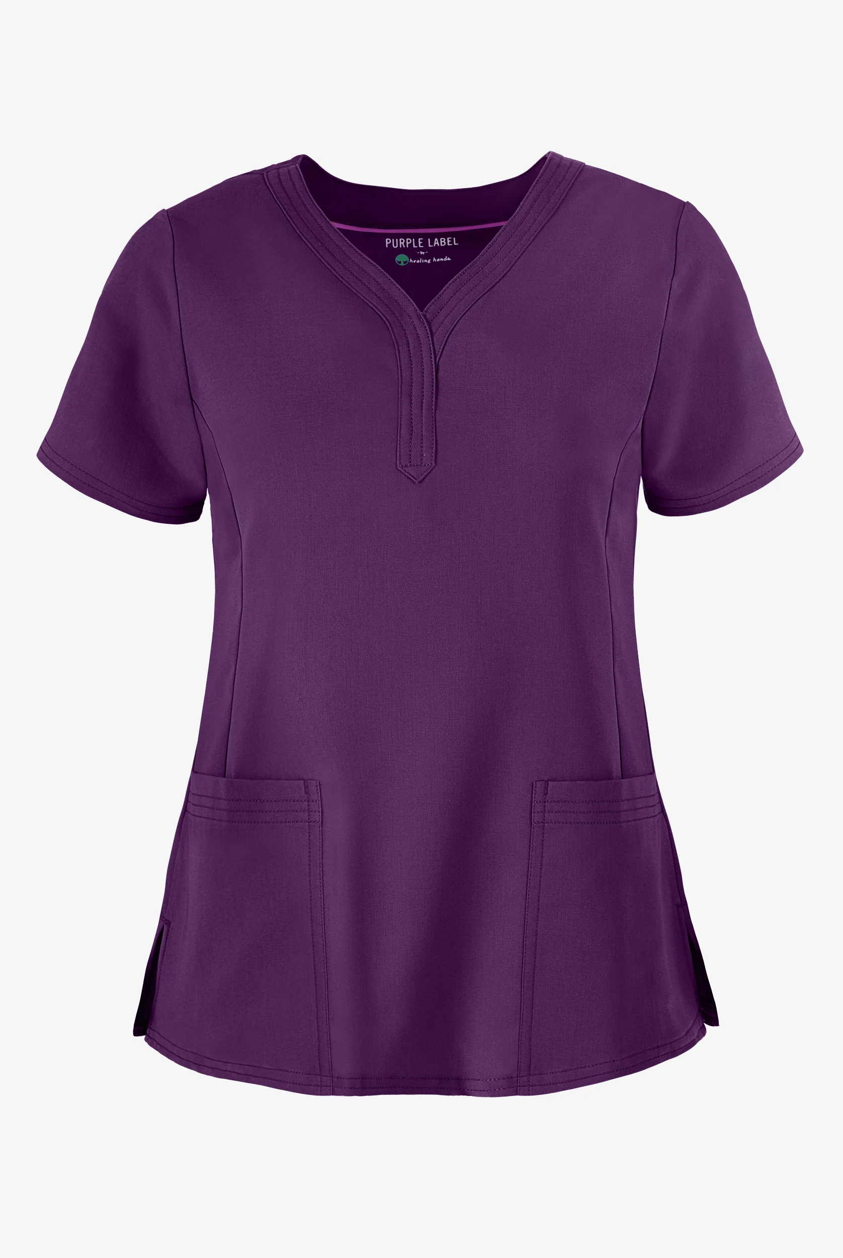 Healing Hands Purple Label Jane Women's 2-Pocket STRETCH Scrub Top