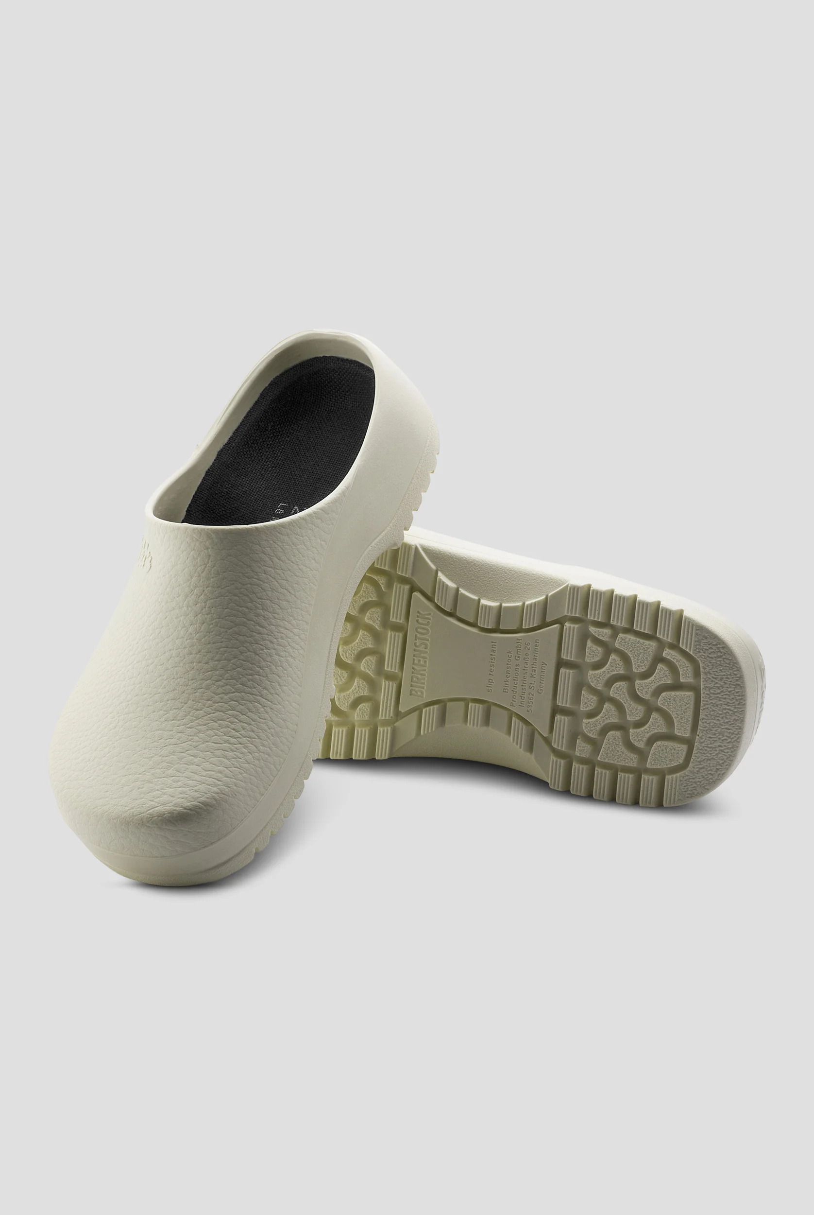 Birkenstock Unisex Super Birki White Clogs