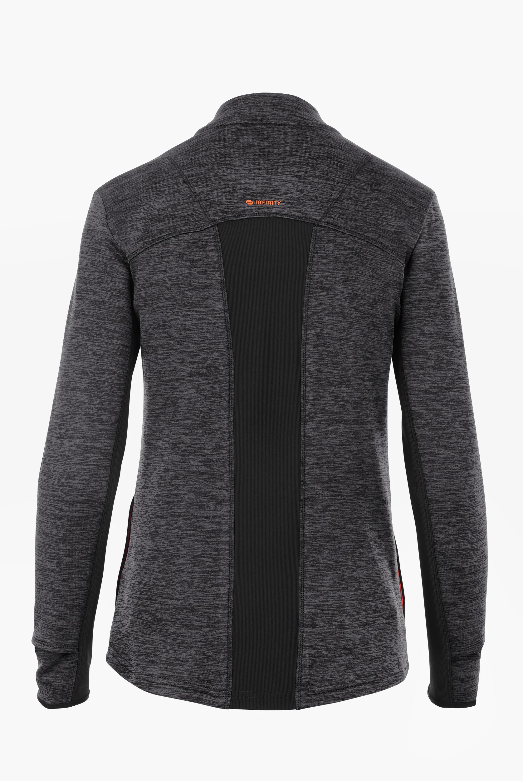 Infinity GNR8 Women's 4-Pocket STRETCH Zip Front Fleece  Mock Neck  Scrub Jacket