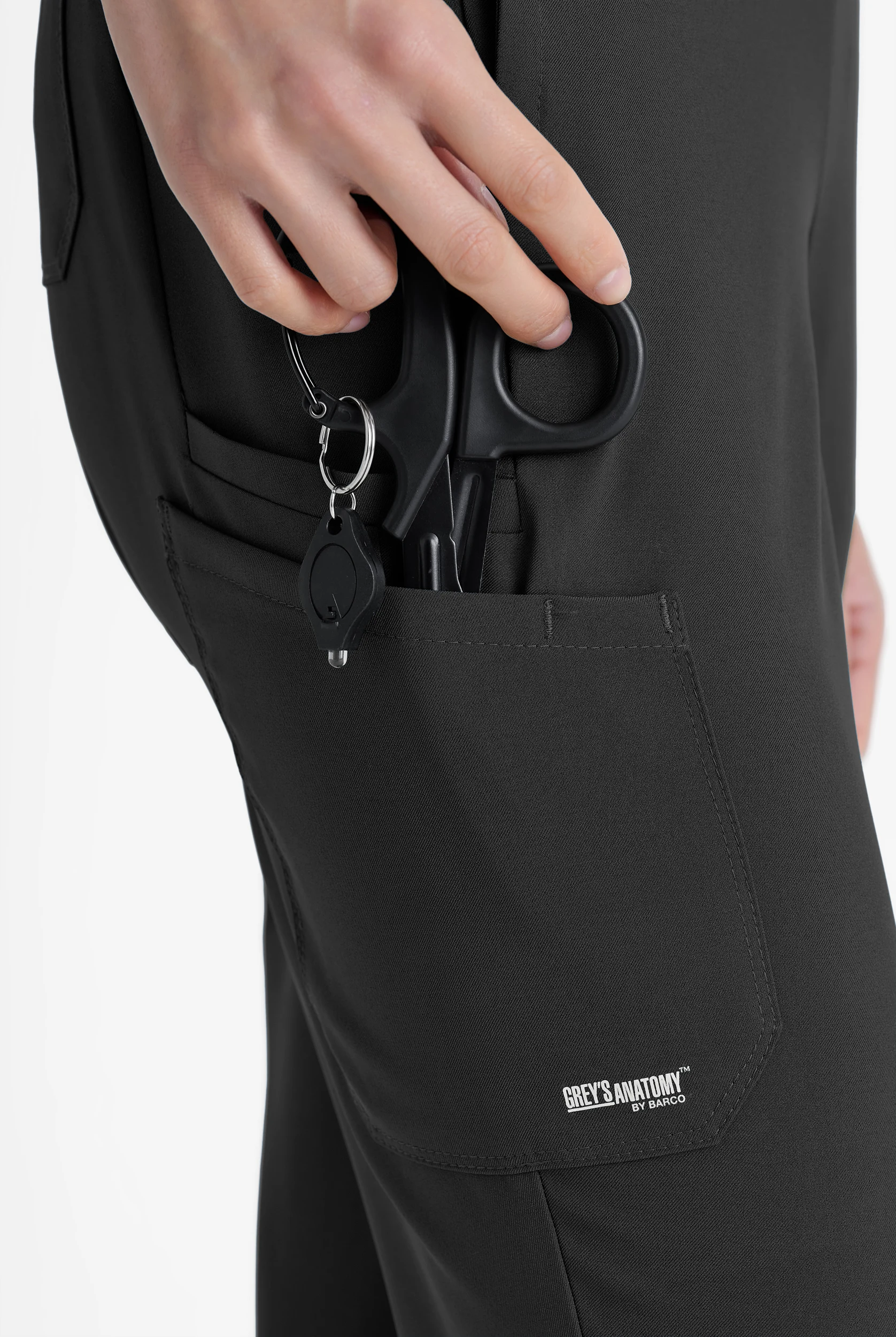 Pantal&oacute;n m&eacute;dico Grey's Anatomy by Barco Evolve STRETCH Cosmo estilo cargo con 6 bolsillos para mujer