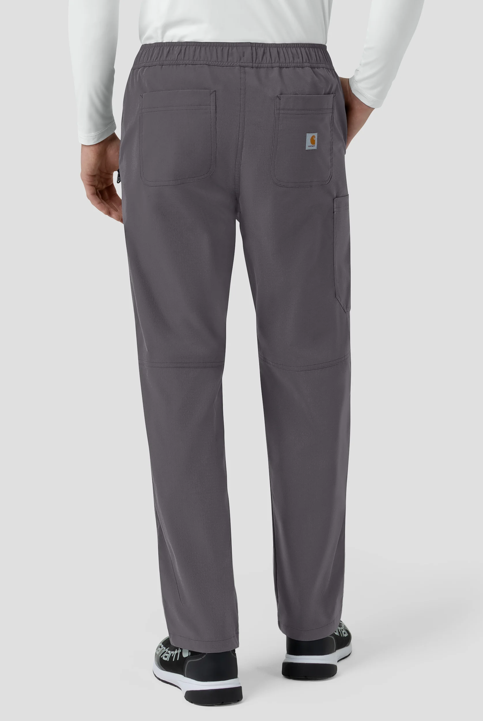 Pantal&oacute;n m&eacute;dico Carhartt FLD & RSCU STRETCH estilo cargo con piernas rectas y 6 bolsillos para hombre