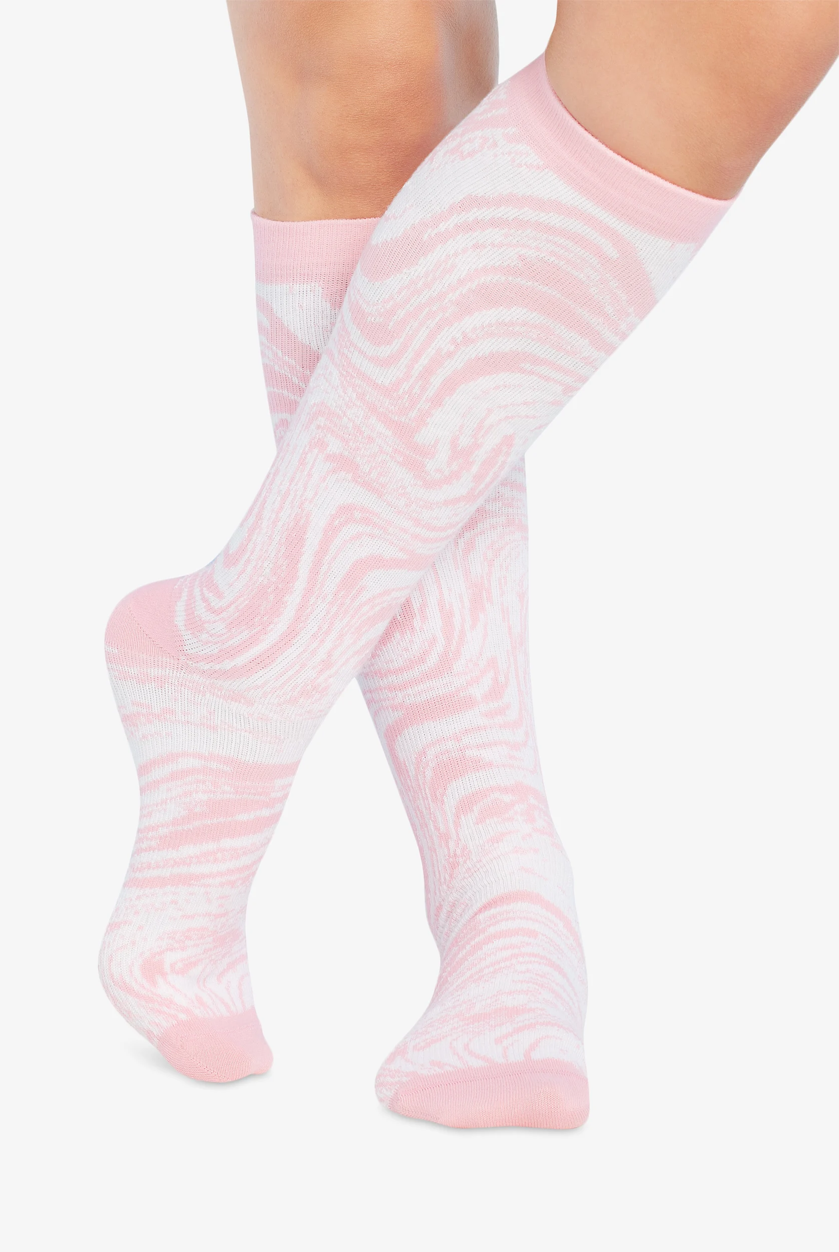 Cherokee Tonal Waves Women's 10-15 mmHg Light Compression Socks