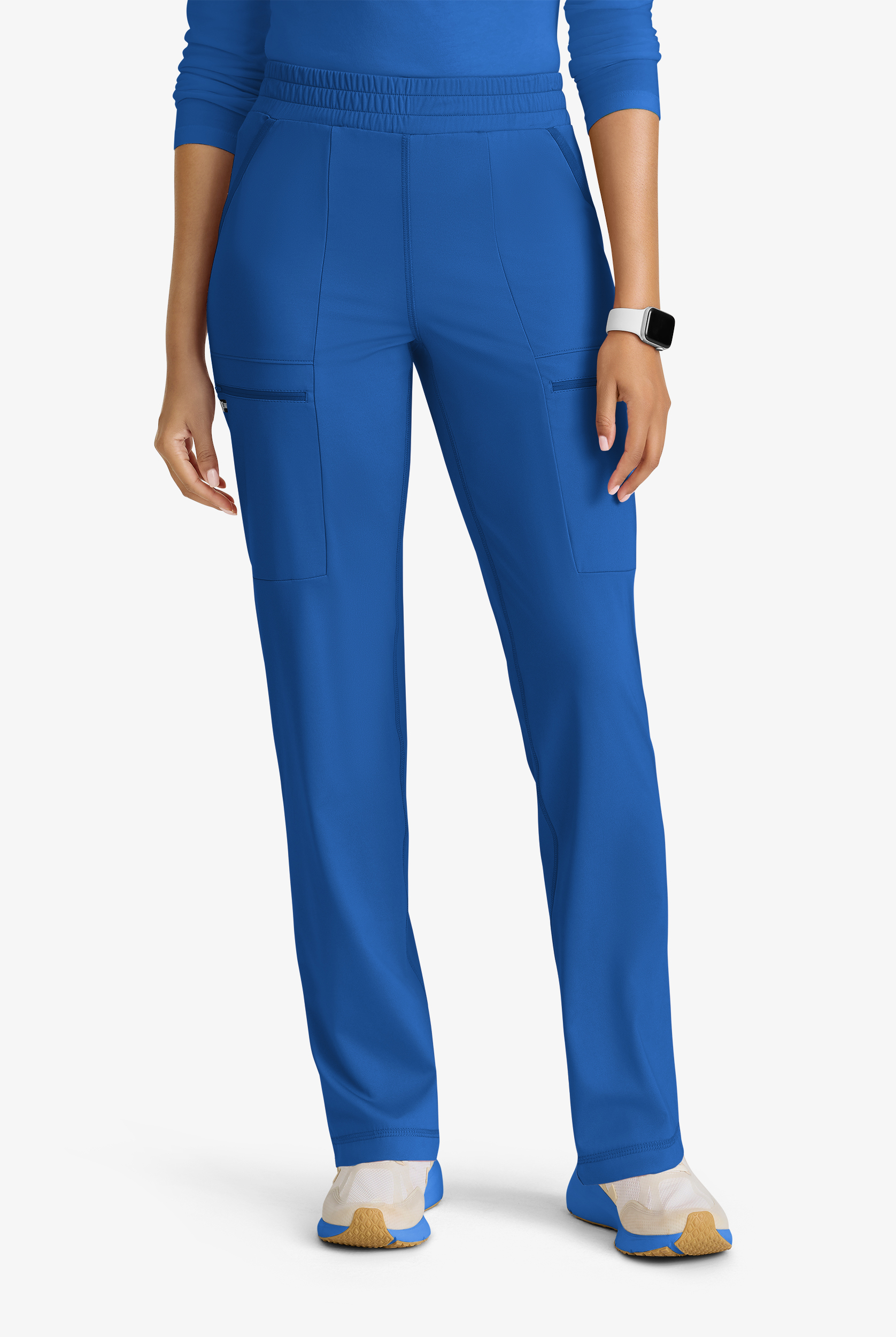 Grey's Anatomy by Barco Knit STRETCH Momentum Women's 6-Pocket Cargo Scrub Pants