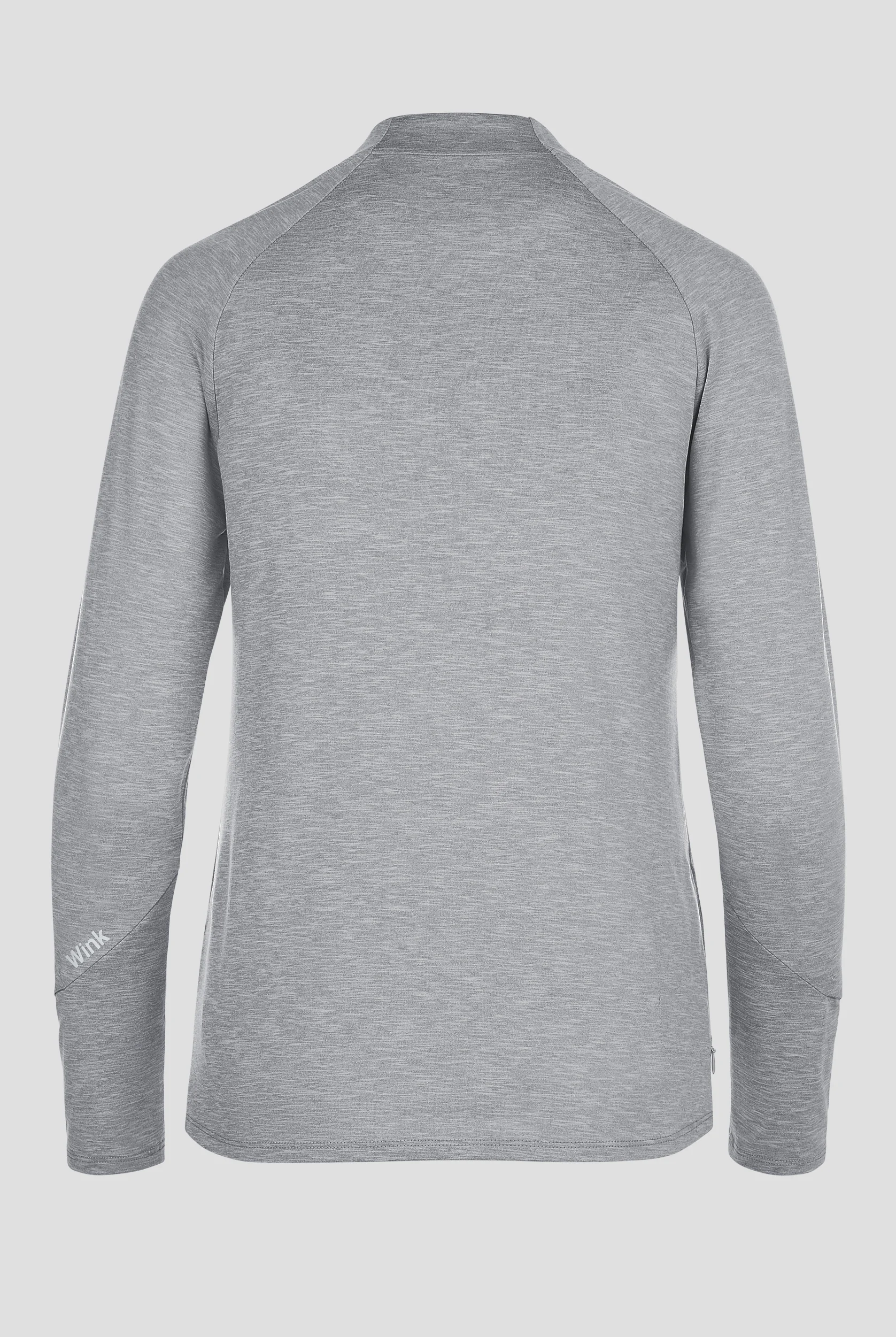 Wink Layers Women's 1-Pocket STRETCH Quarter Zip Mock Neck Knit Underscrub