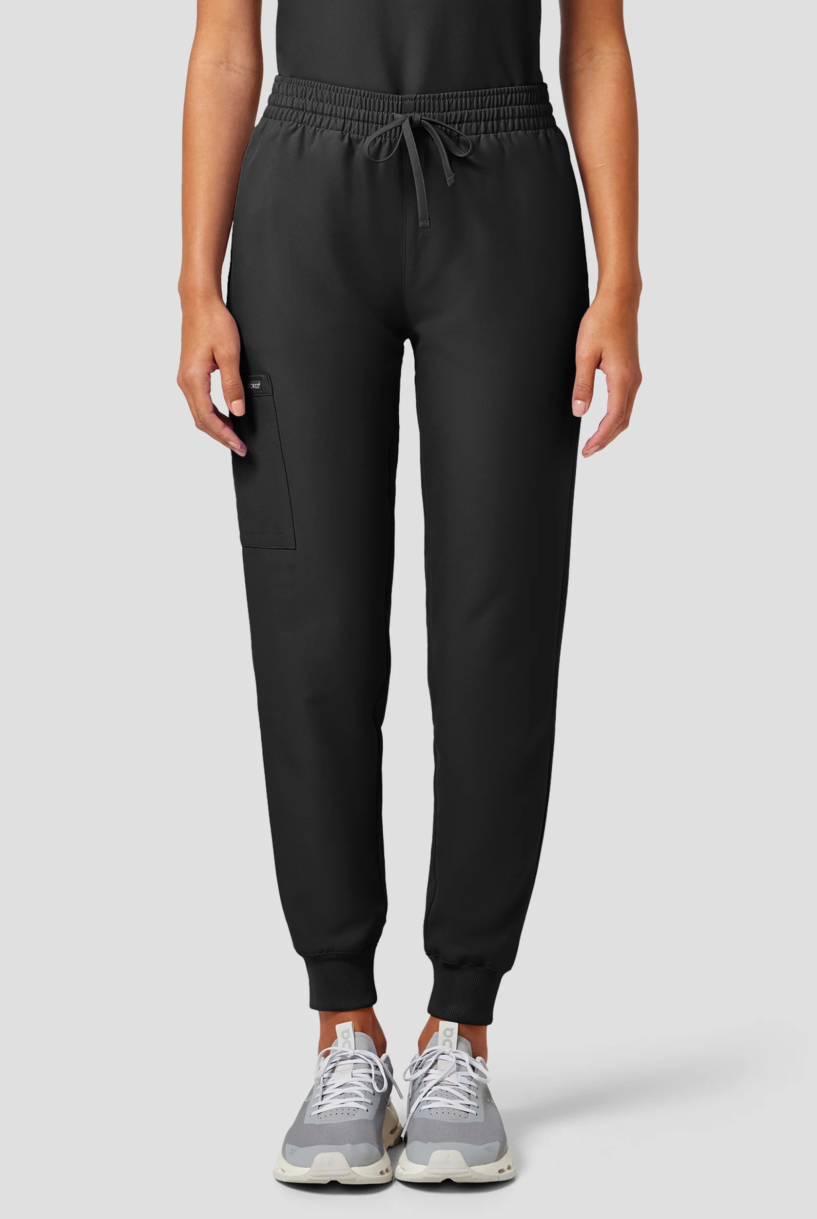 Pantal&oacute;n m&eacute;dico Cherokee Workwear Originals Ultra estilo jogger con cord&oacute;n y 5 bolsillos para mujer